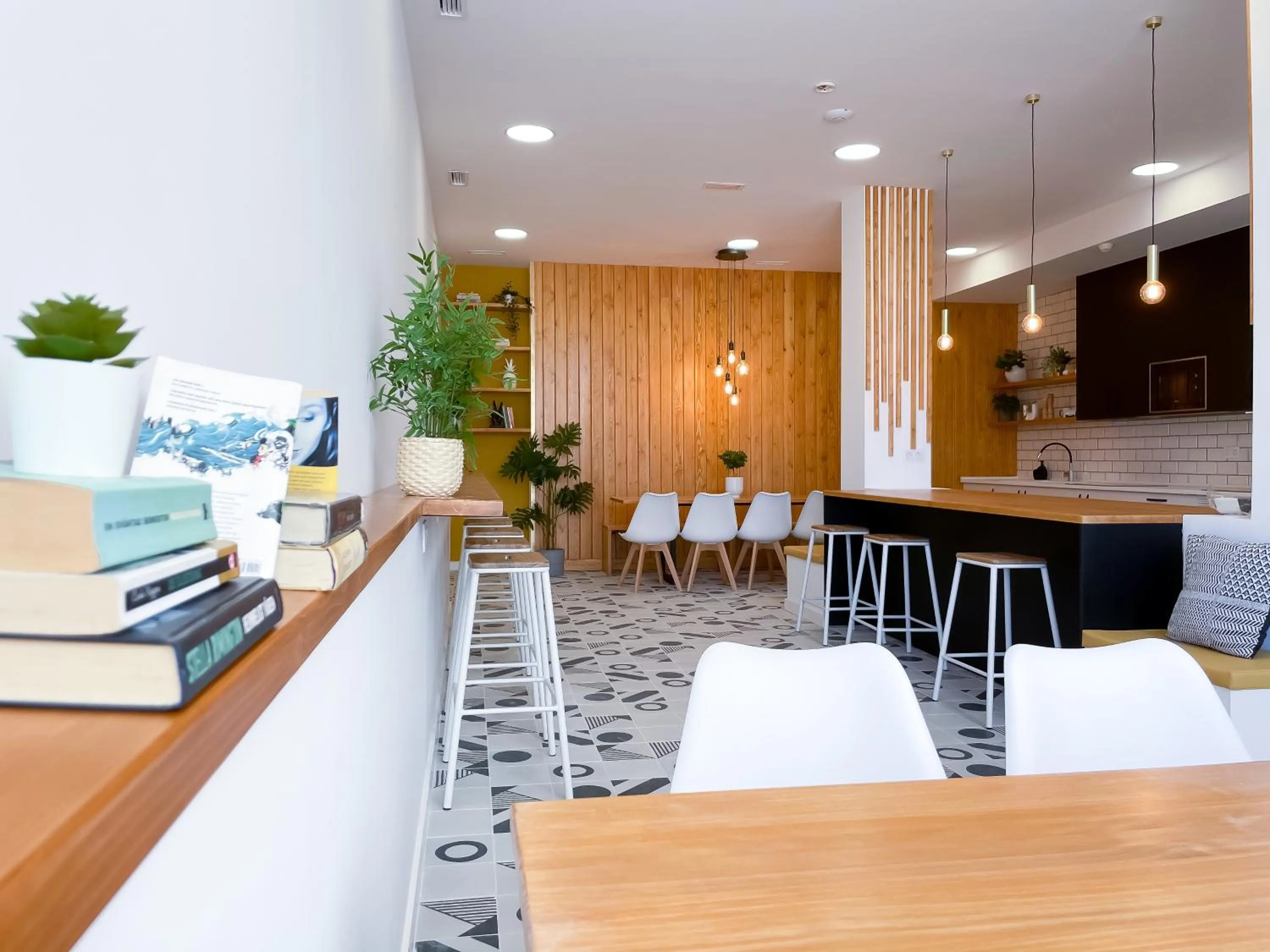 Kitchen or kitchenette in Corralejo Surfing Colors Hotel&Apartments