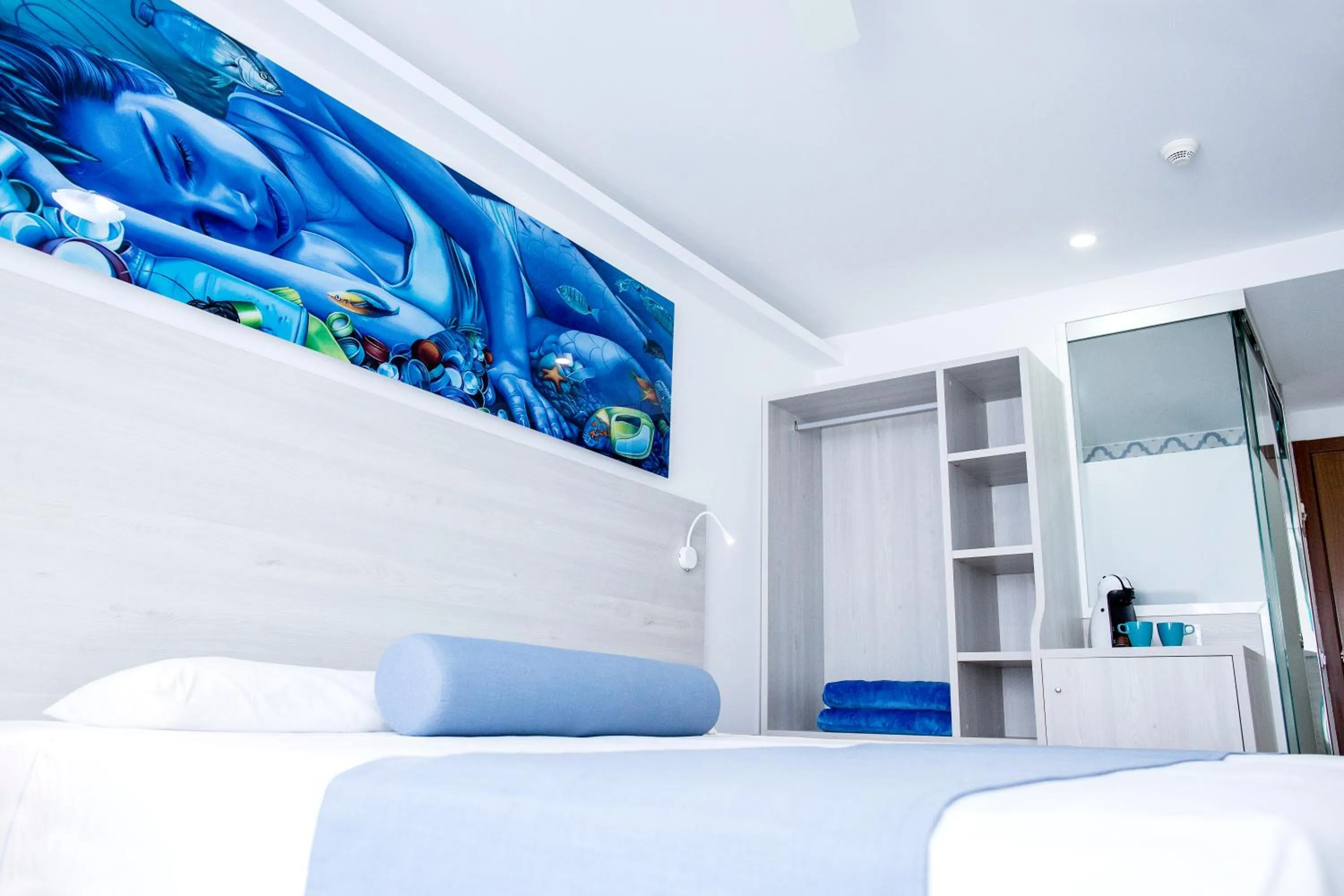 Bed in Corralejo Surfing Colors Hotel&Apartments