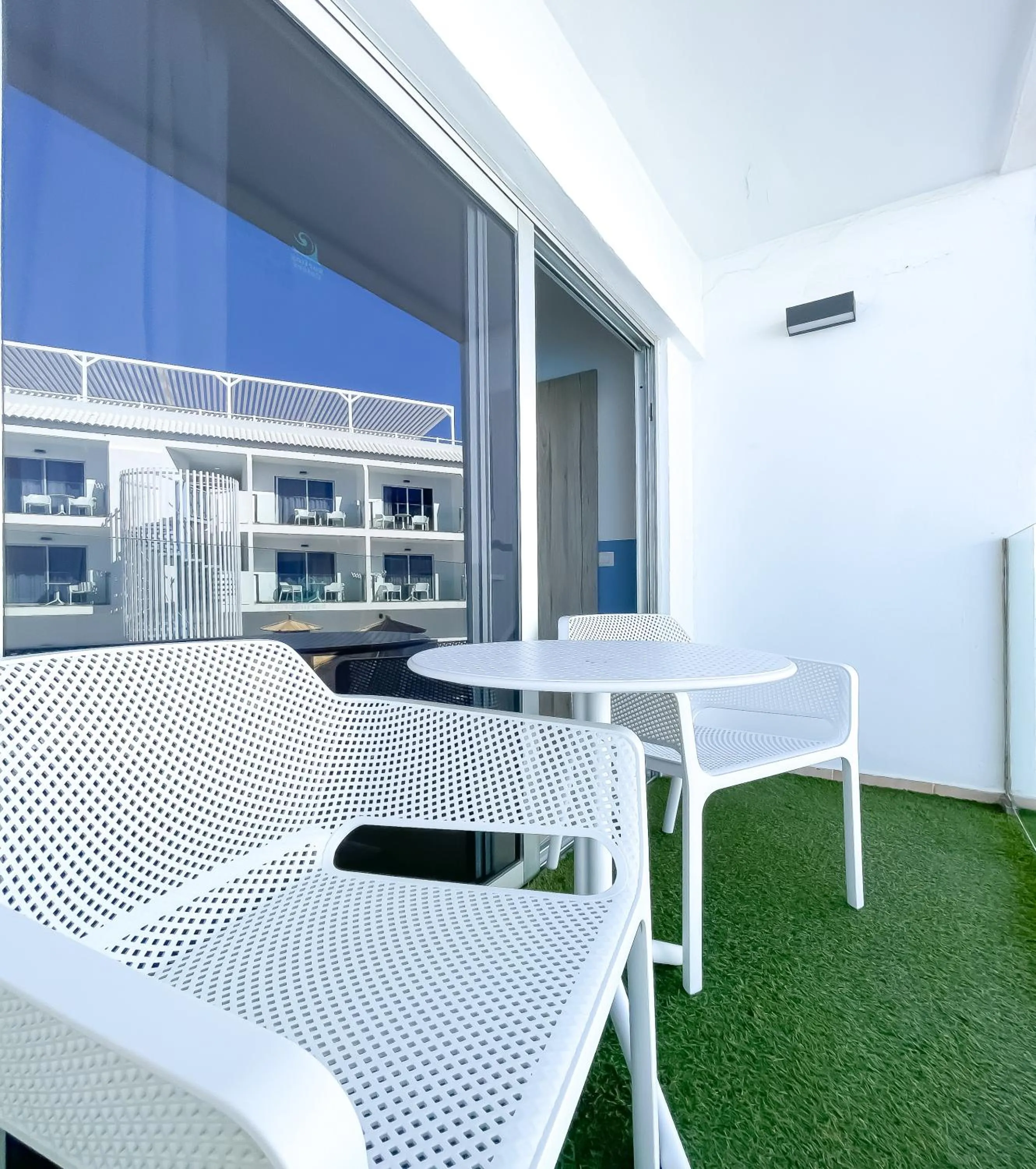 Balcony/Terrace in Corralejo Surfing Colors Hotel&Apartments