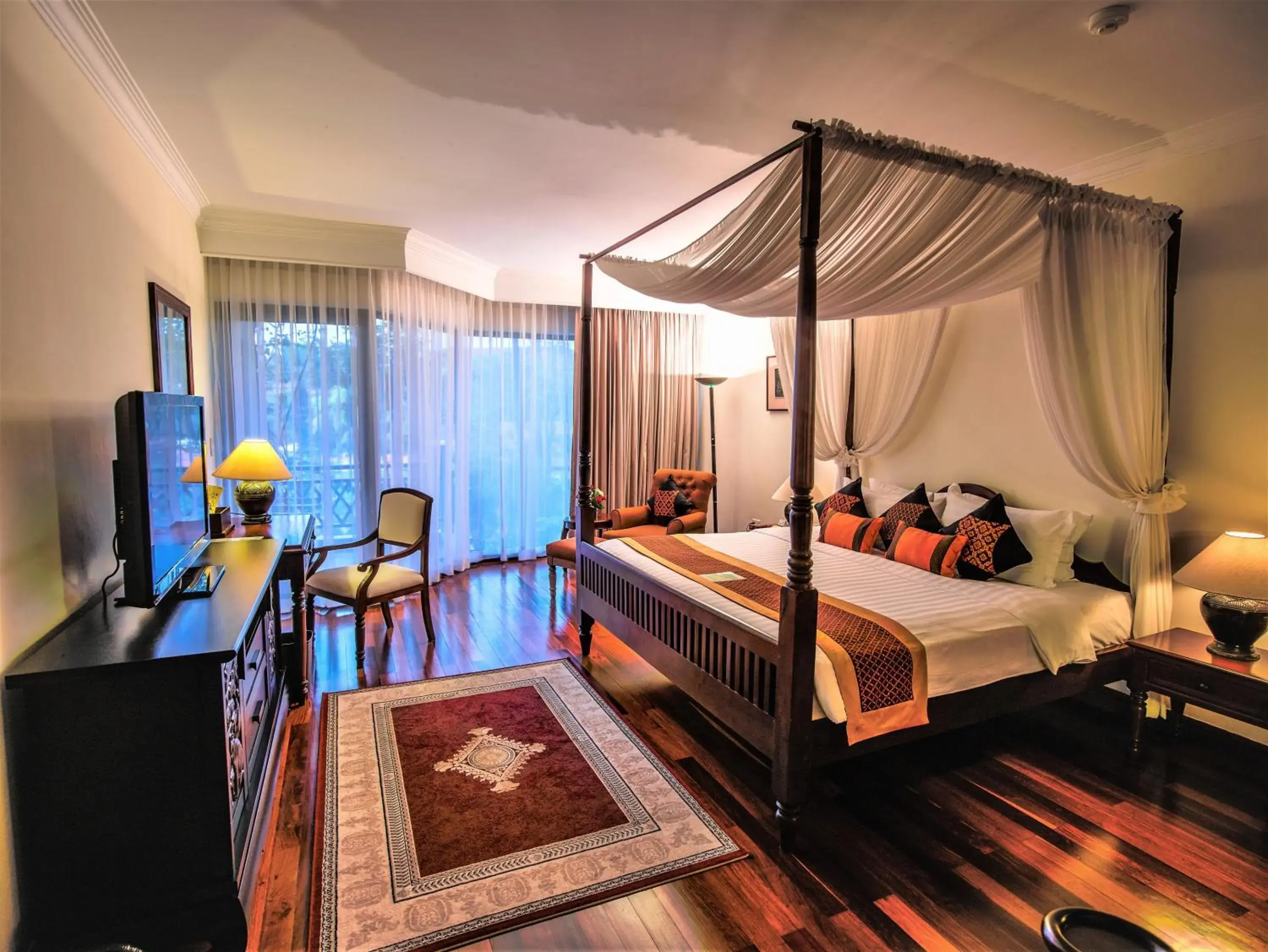 Bedroom, Bed in Angkor Palace Resort & Spa Bedroom, Bed in Angkor Palace Resort & Spa