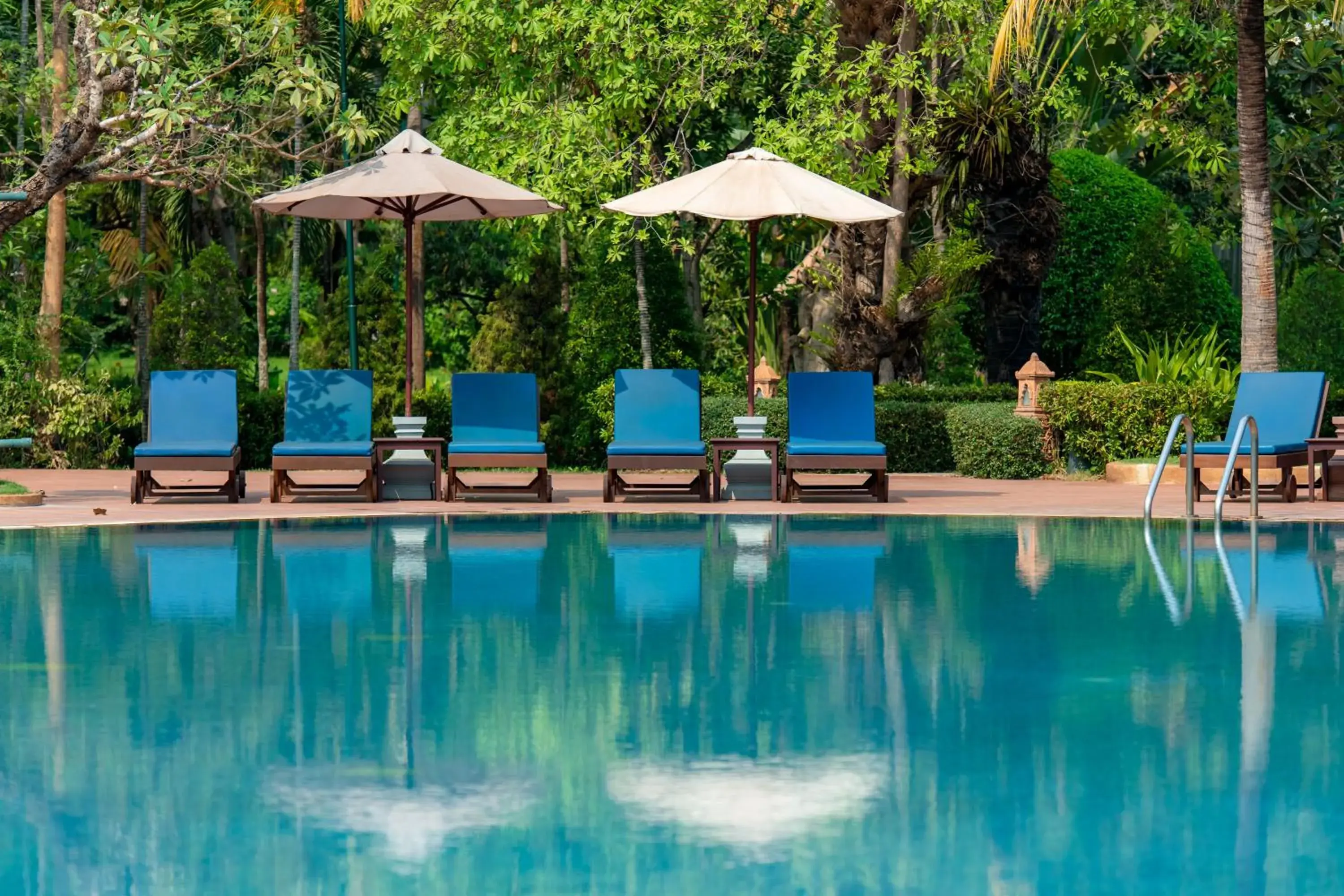 Swimming pool in Angkor Palace Resort & Spa Swimming pool in Angkor Palace Resort & Spa