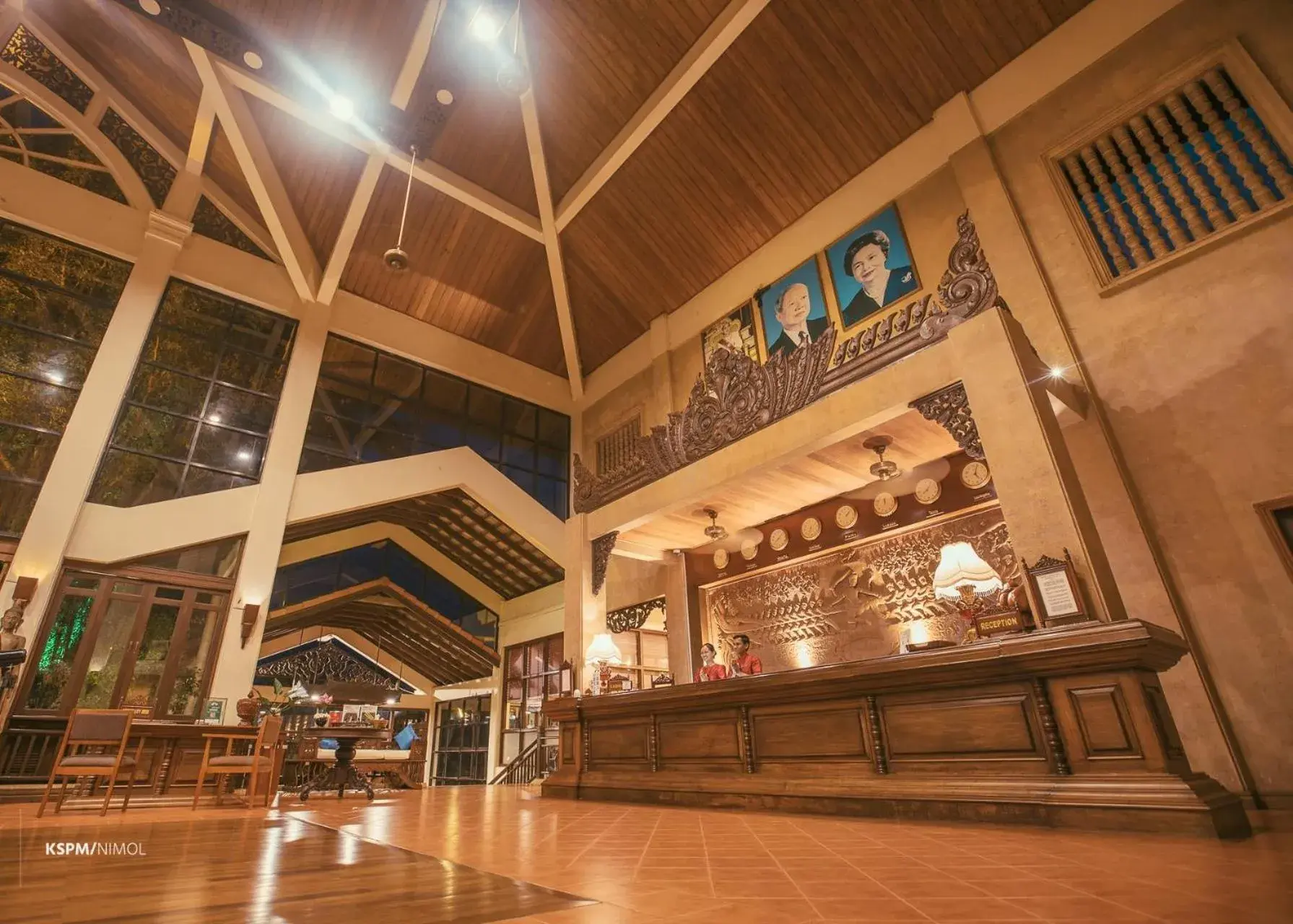 Lobby or reception in Angkor Palace Resort & Spa Lobby or reception in Angkor Palace Resort & Spa