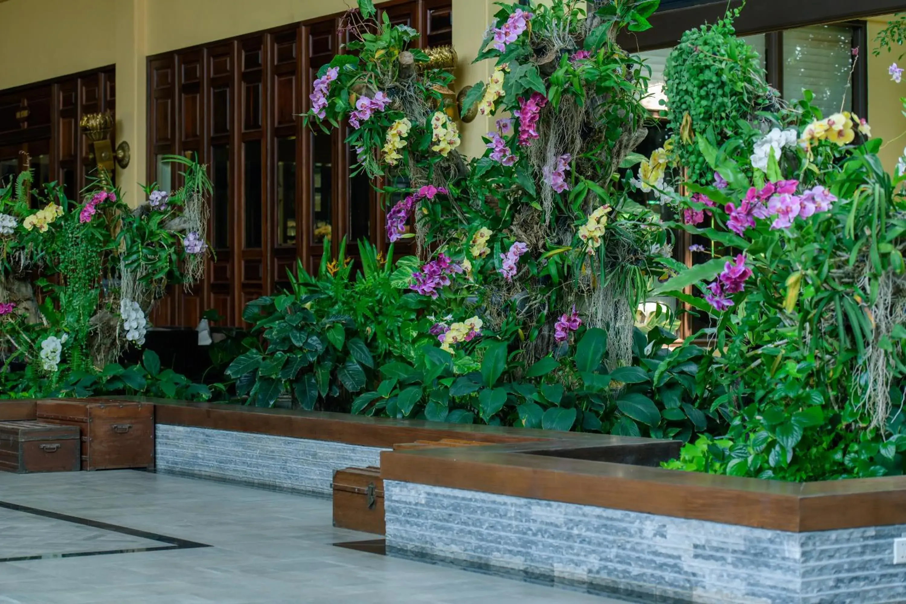 Lobby or reception in Angkor Palace Resort & Spa Lobby or reception in Angkor Palace Resort & Spa
