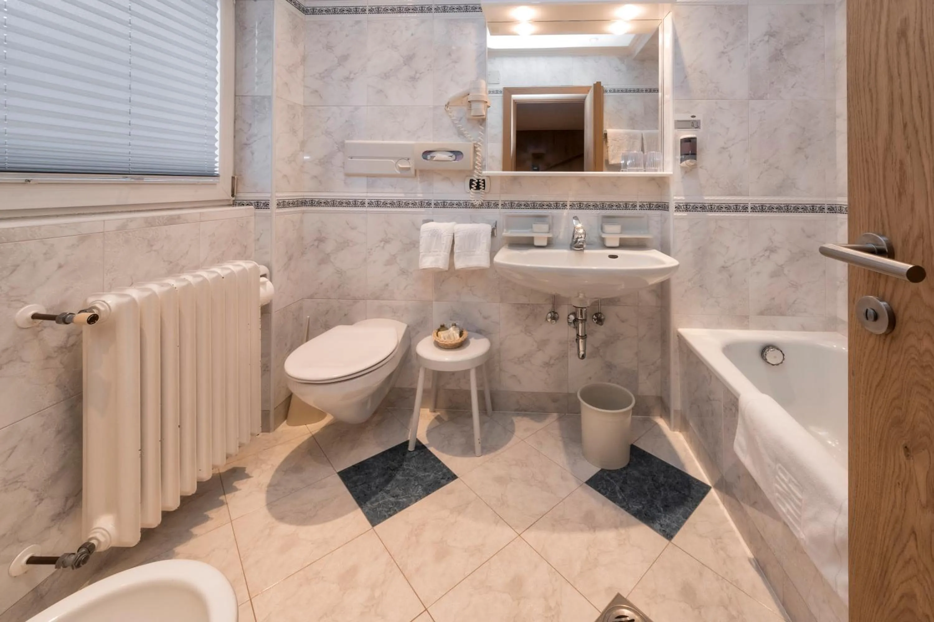 Bathroom in Hotel Genziana