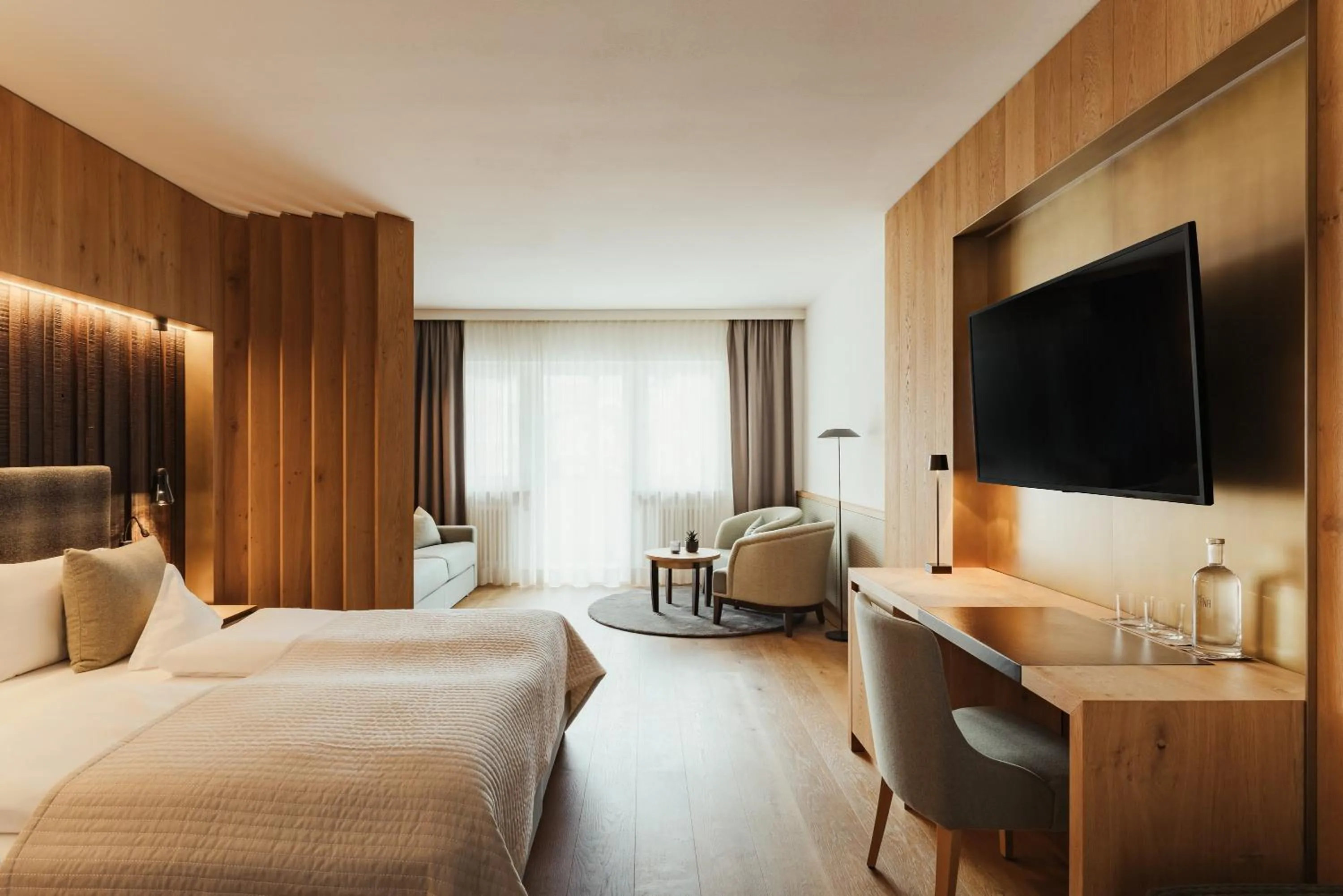 Bedroom, Bed in Hotel Genziana