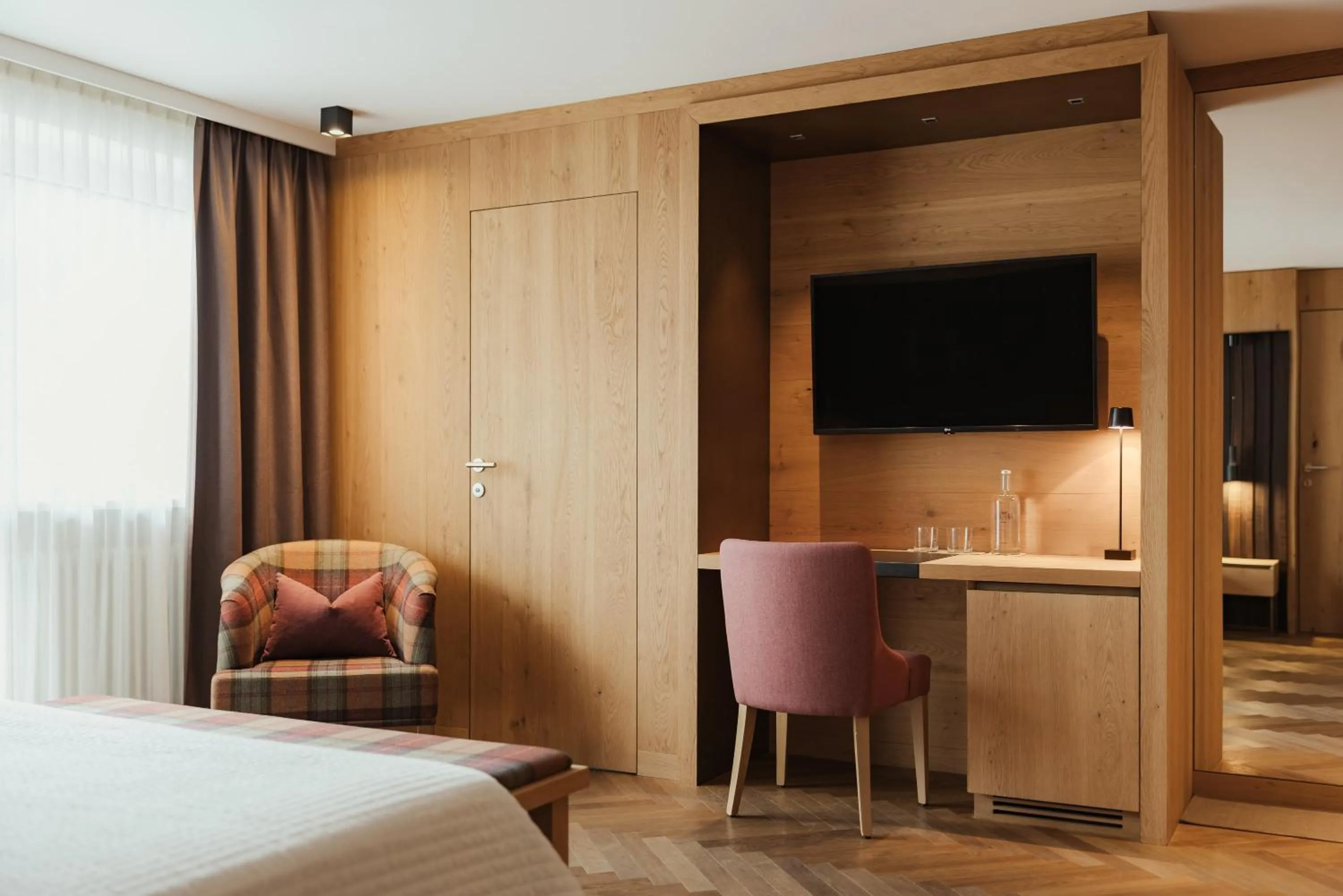 Bedroom, Bed in Hotel Genziana