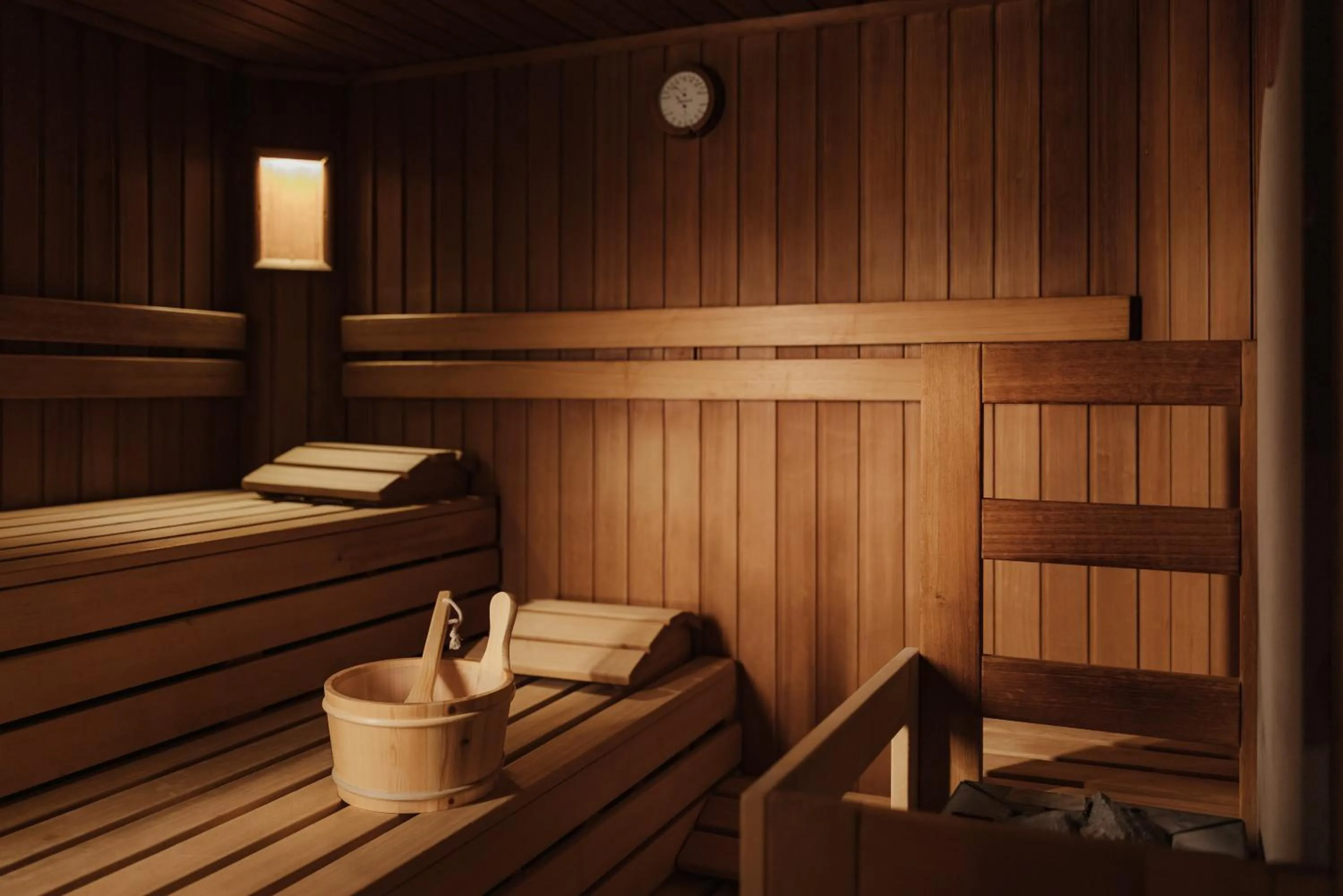 Sauna in Hotel Genziana