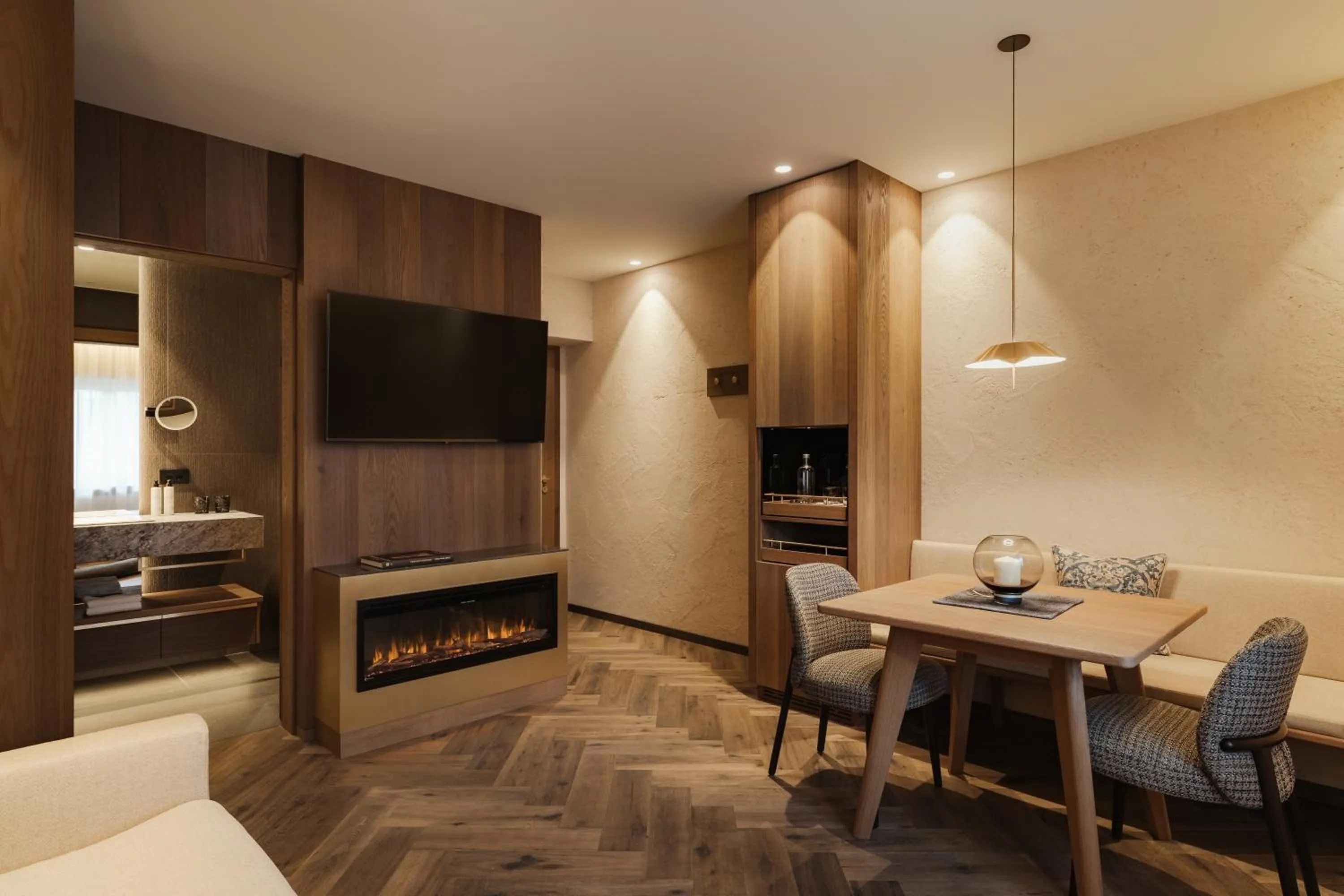 Bedroom in Hotel Genziana