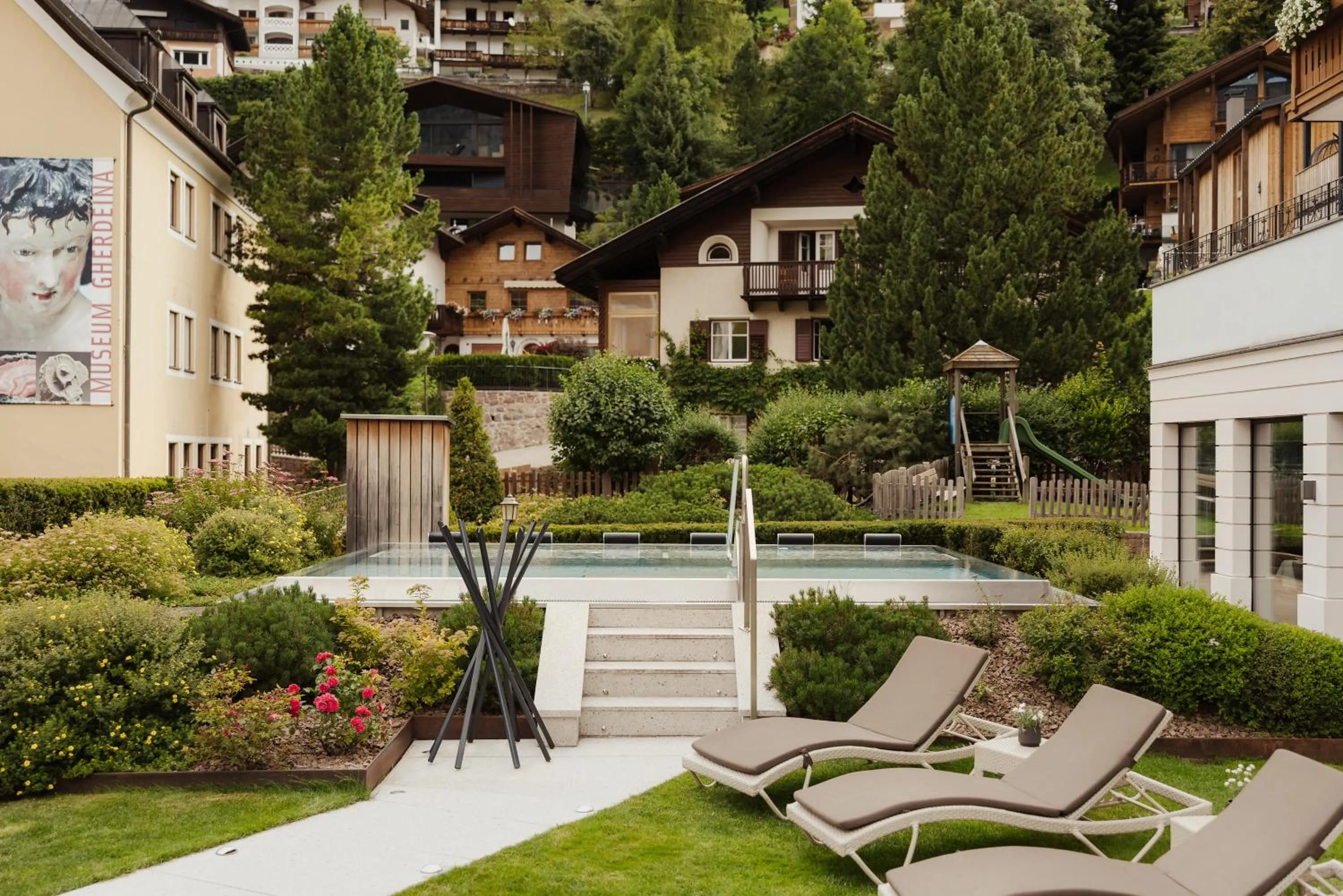 Hot Tub in Hotel Genziana
