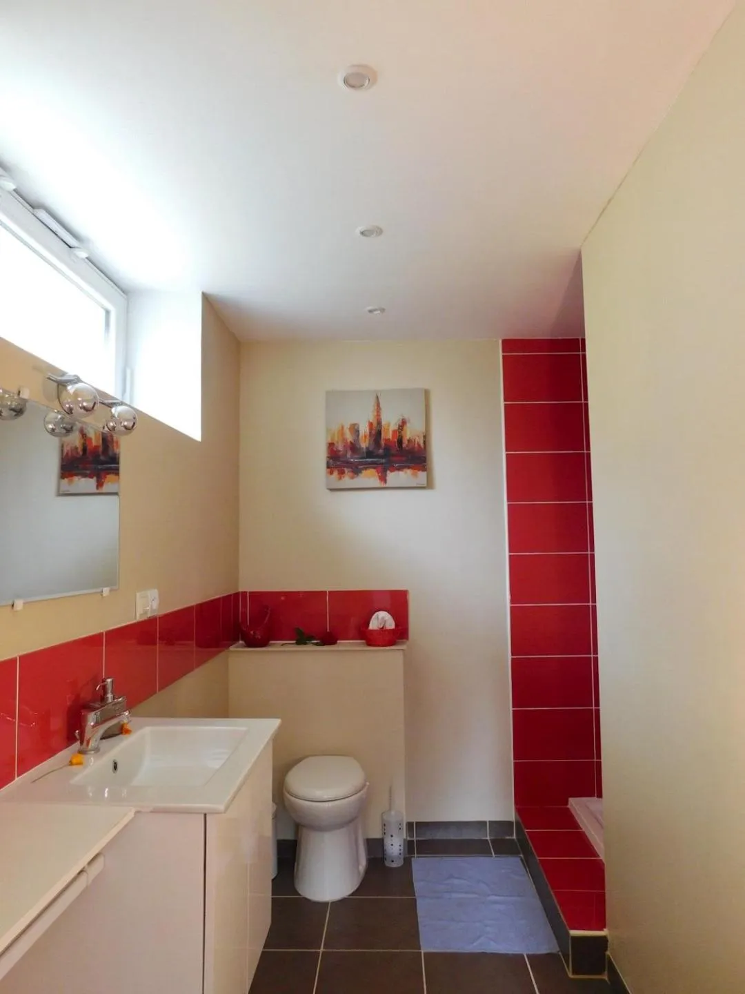 Shower in Du coq à l'âme