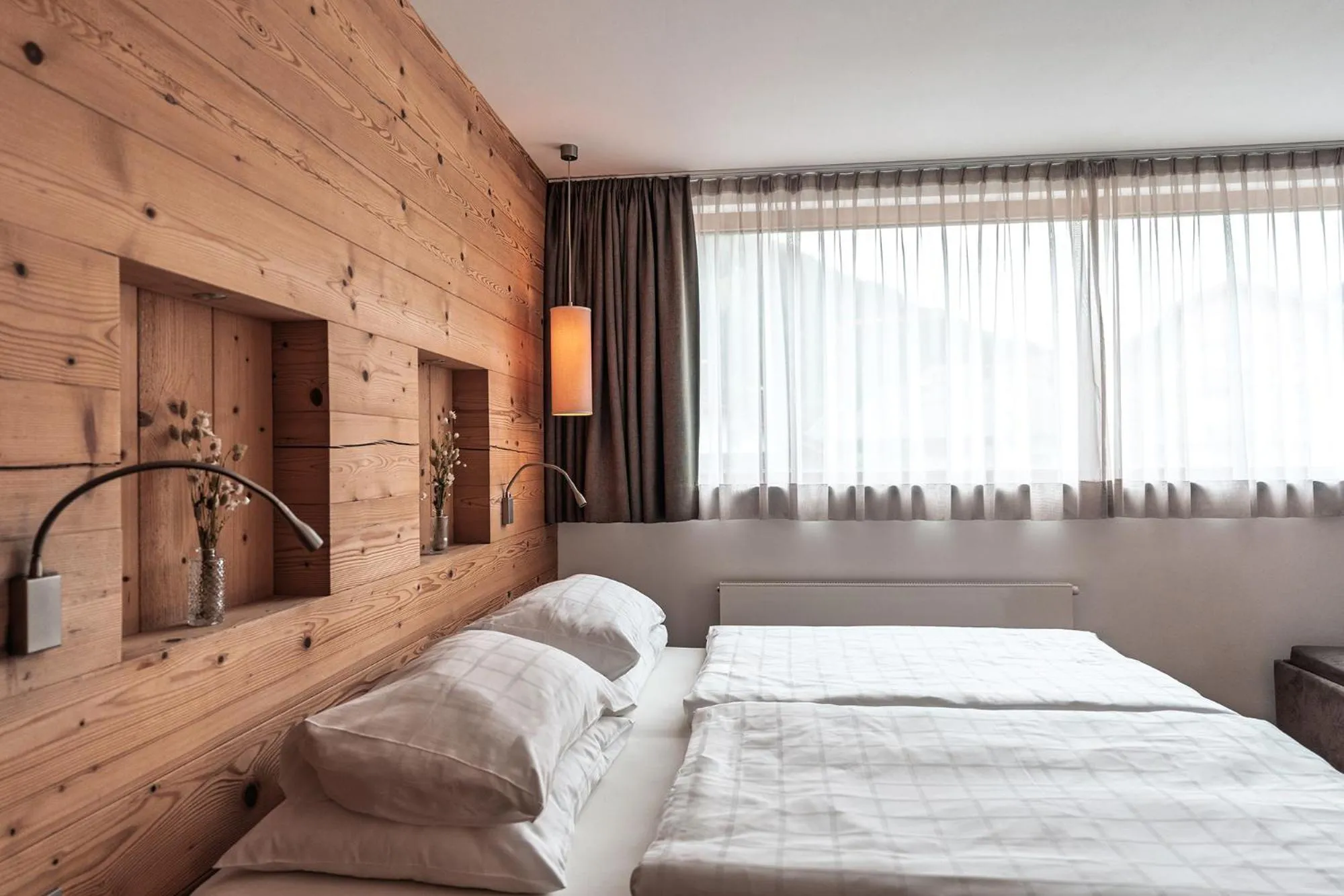 Bedroom, Bed in Hotel Ciasa Soleil