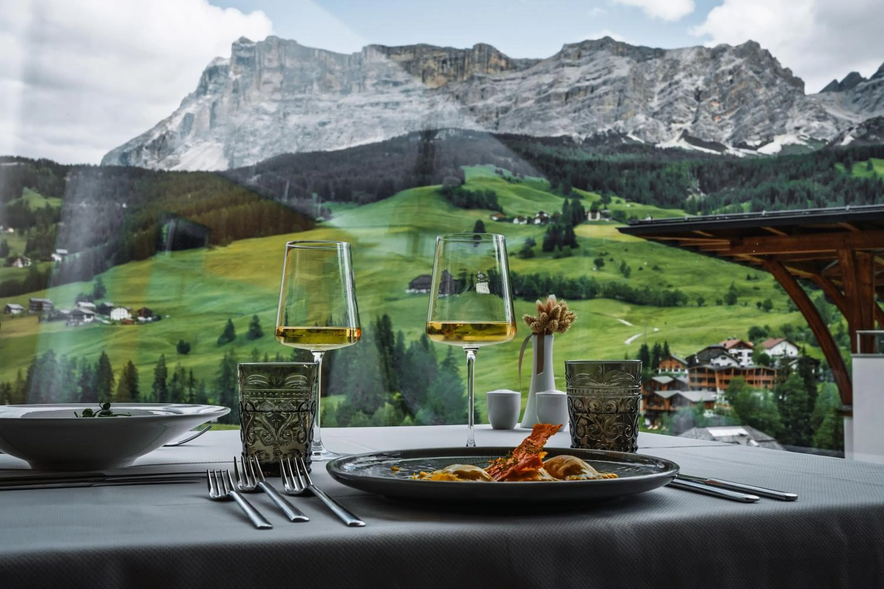 Natural landscape in Hotel Ciasa Soleil