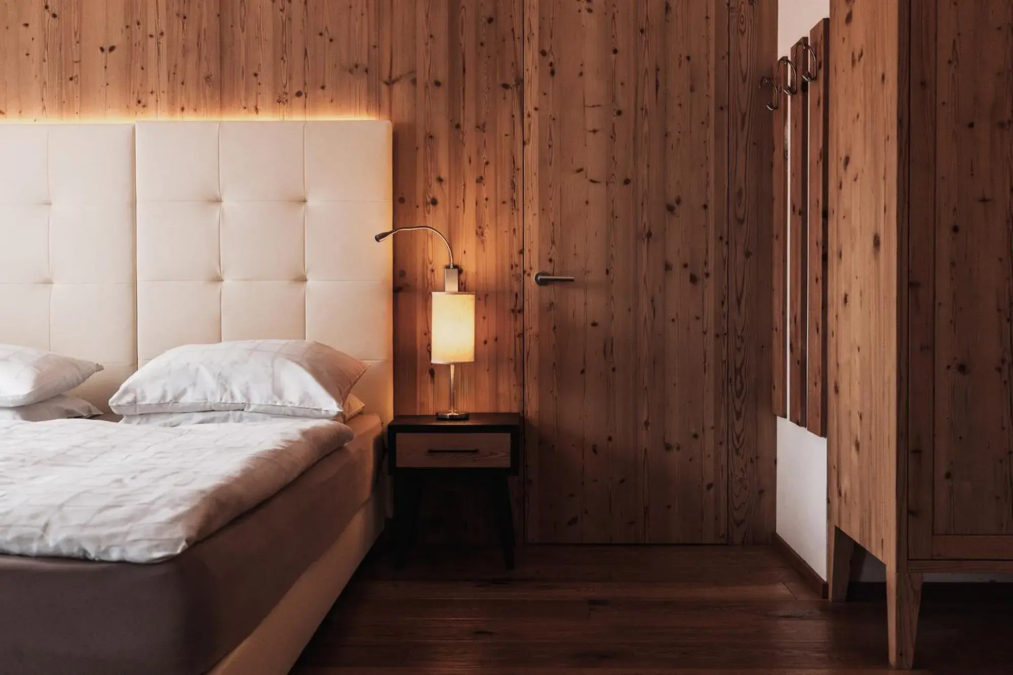 Bedroom, Bed in Hotel Ciasa Soleil Bedroom, Bed in Hotel Ciasa Soleil