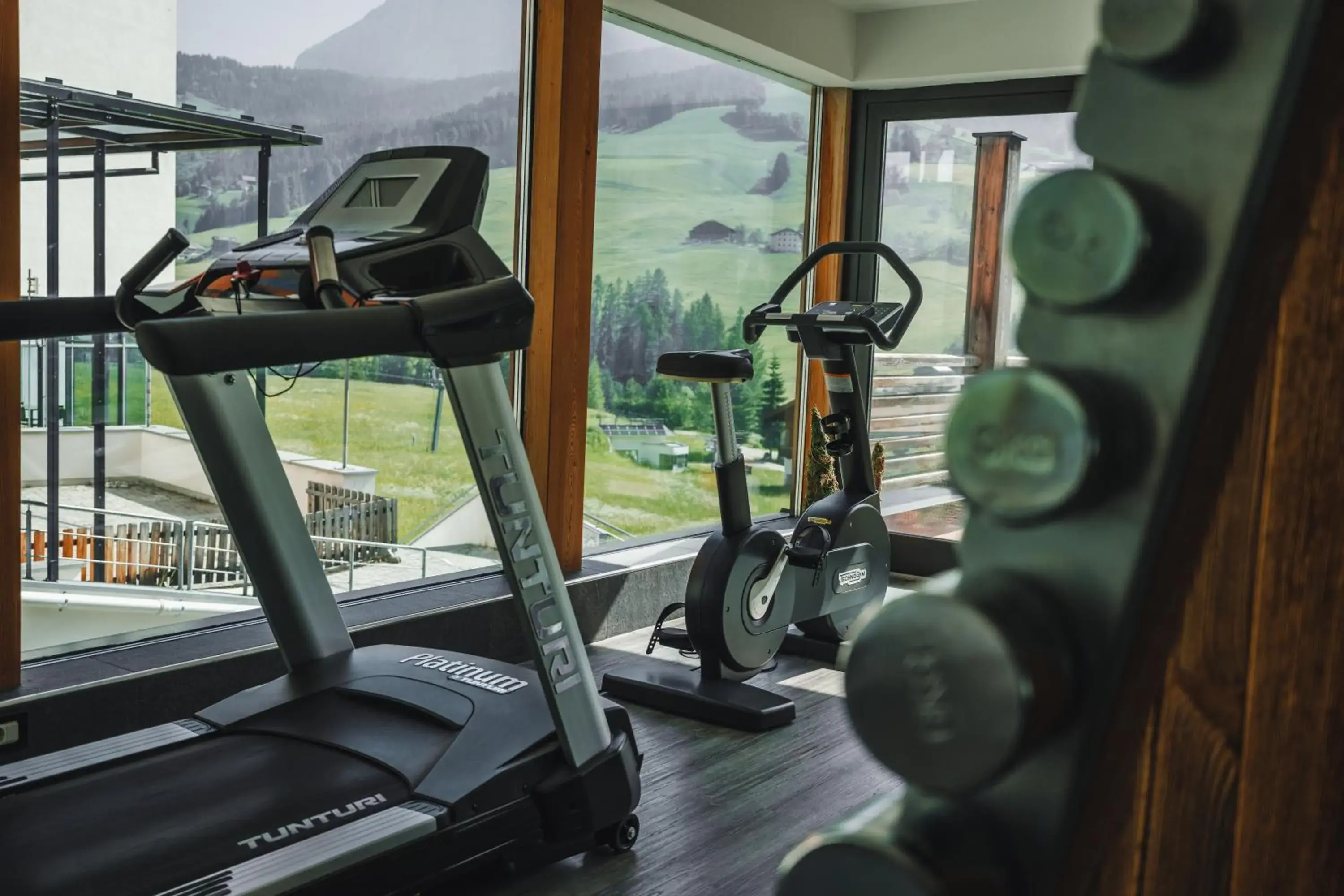 Fitness centre/facilities in Hotel Ciasa Soleil Fitness centre/facilities in Hotel Ciasa Soleil