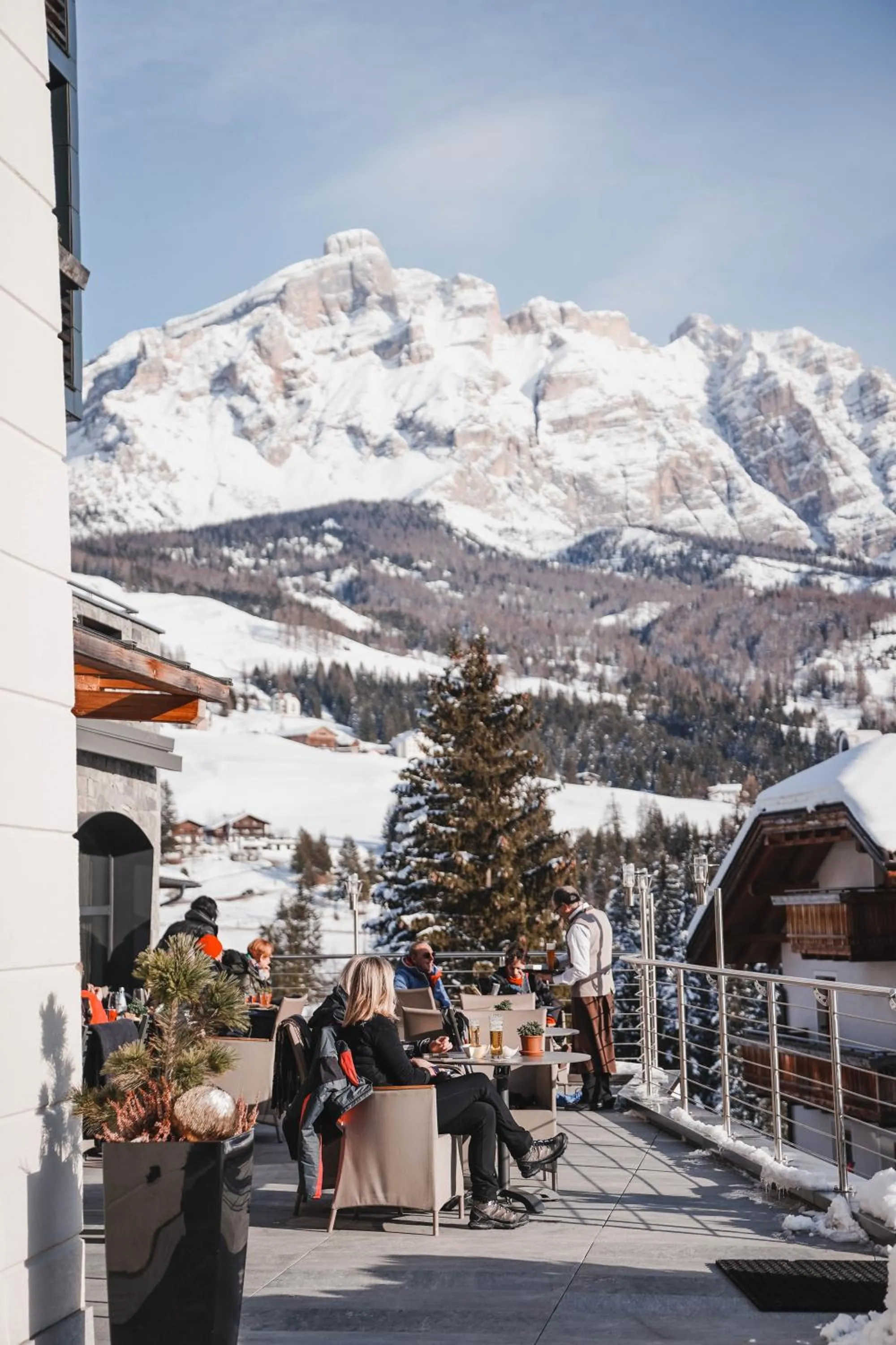 Balcony/Terrace in Hotel Ciasa Soleil