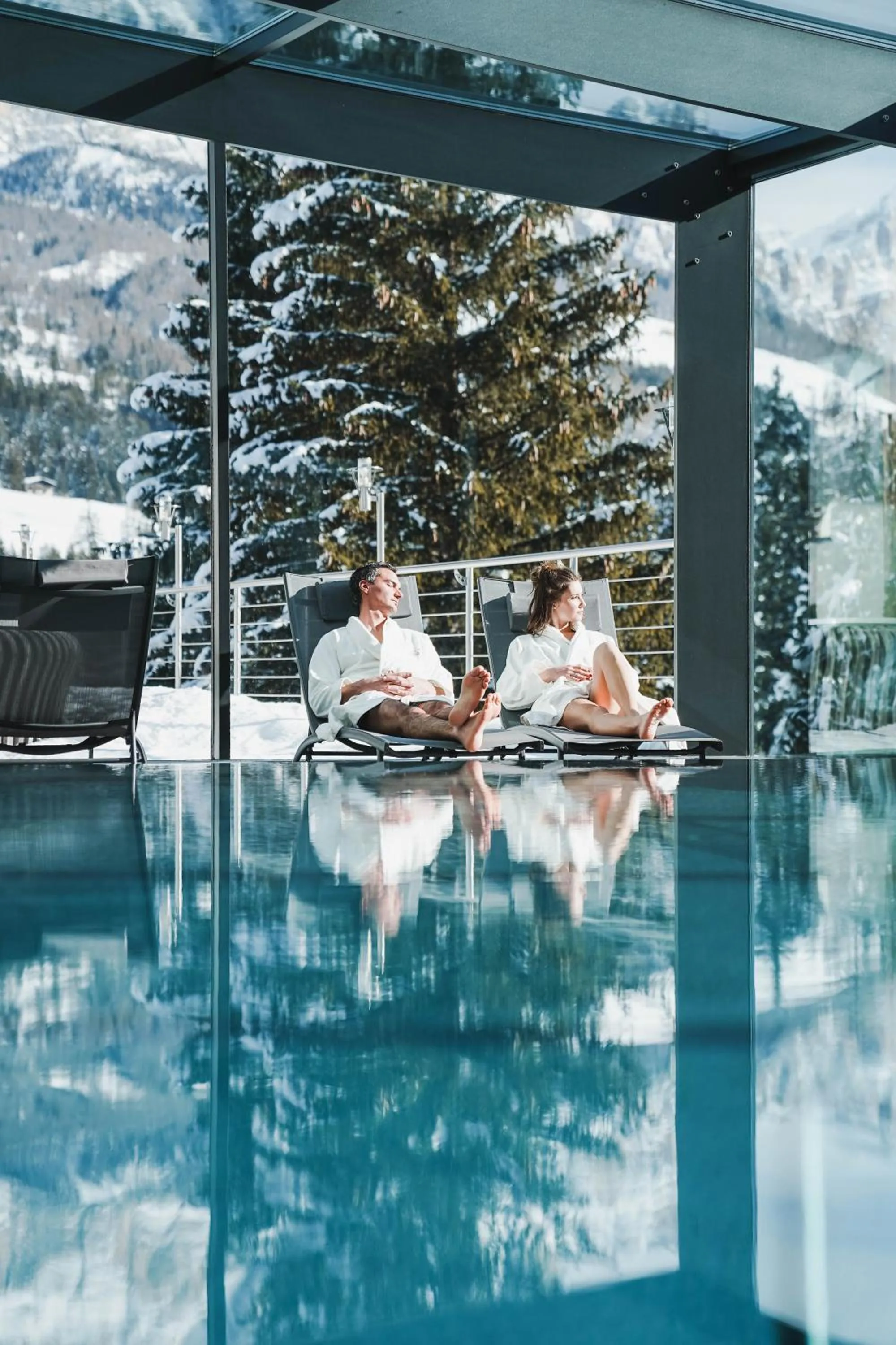 Mountain view in Hotel Ciasa Soleil