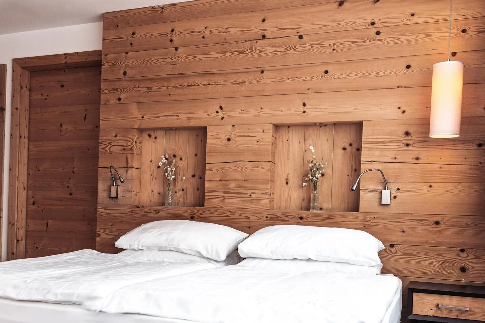 Bedroom, Bed in Hotel Ciasa Soleil