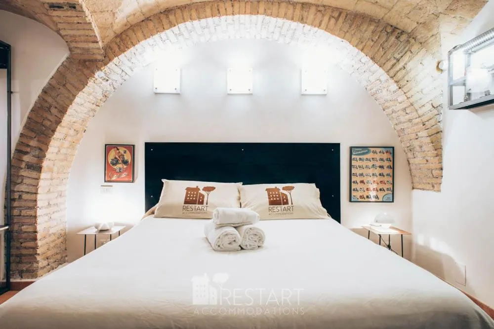 Bed in Restart Accommodations Balestra