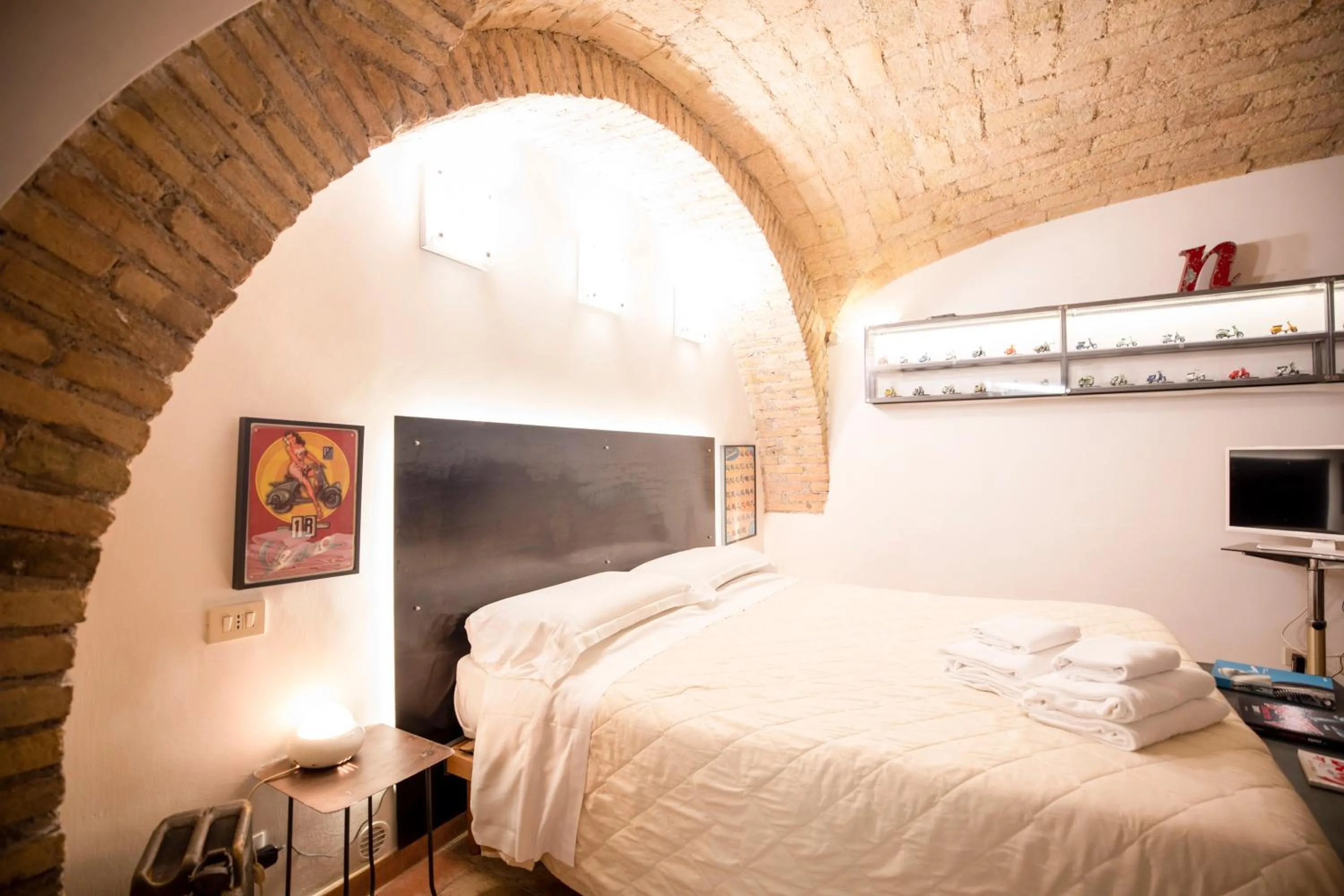 Photo of the whole room, Bed in Restart Accommodations Balestra