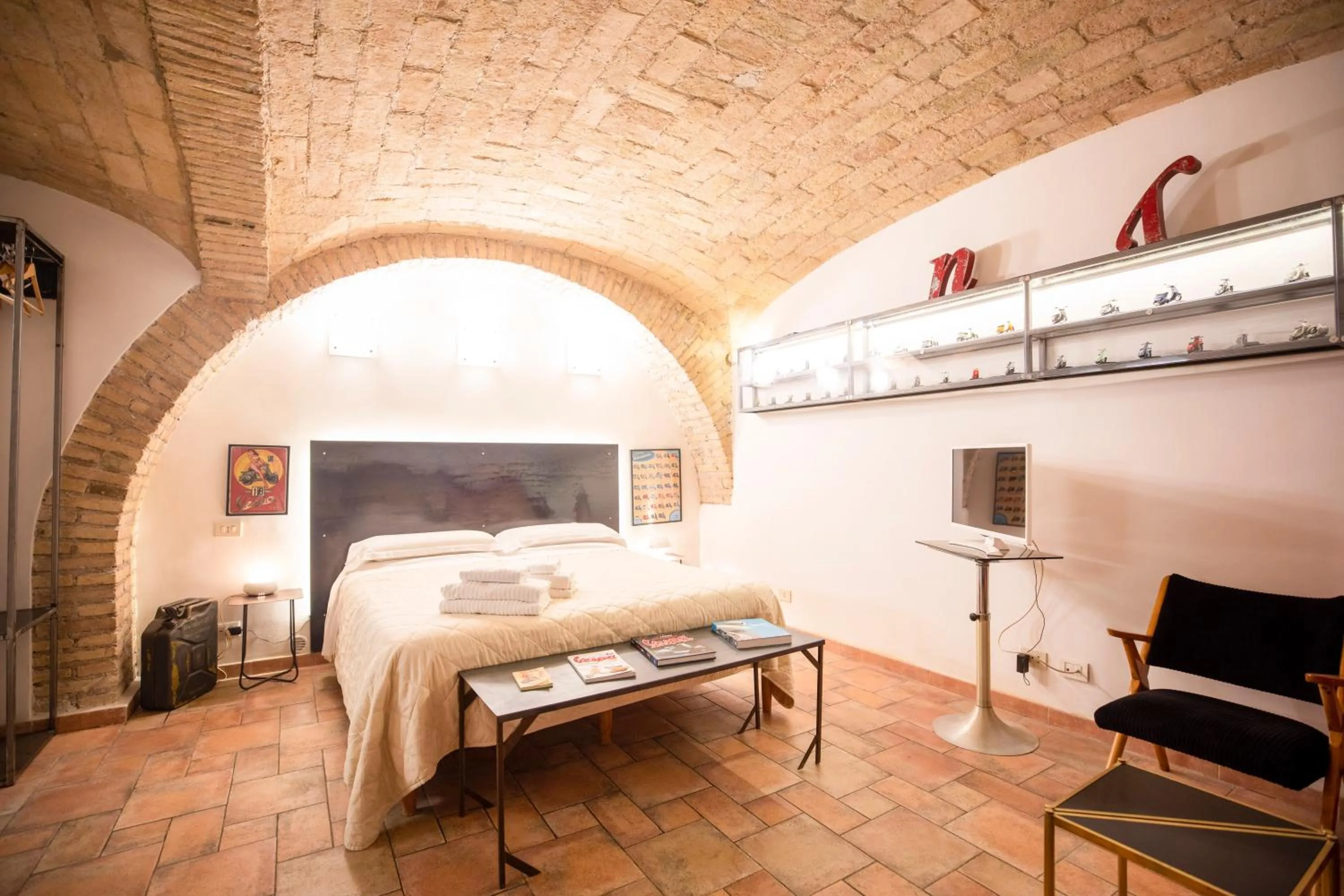 Photo of the whole room, Bed in Restart Accommodations Balestra