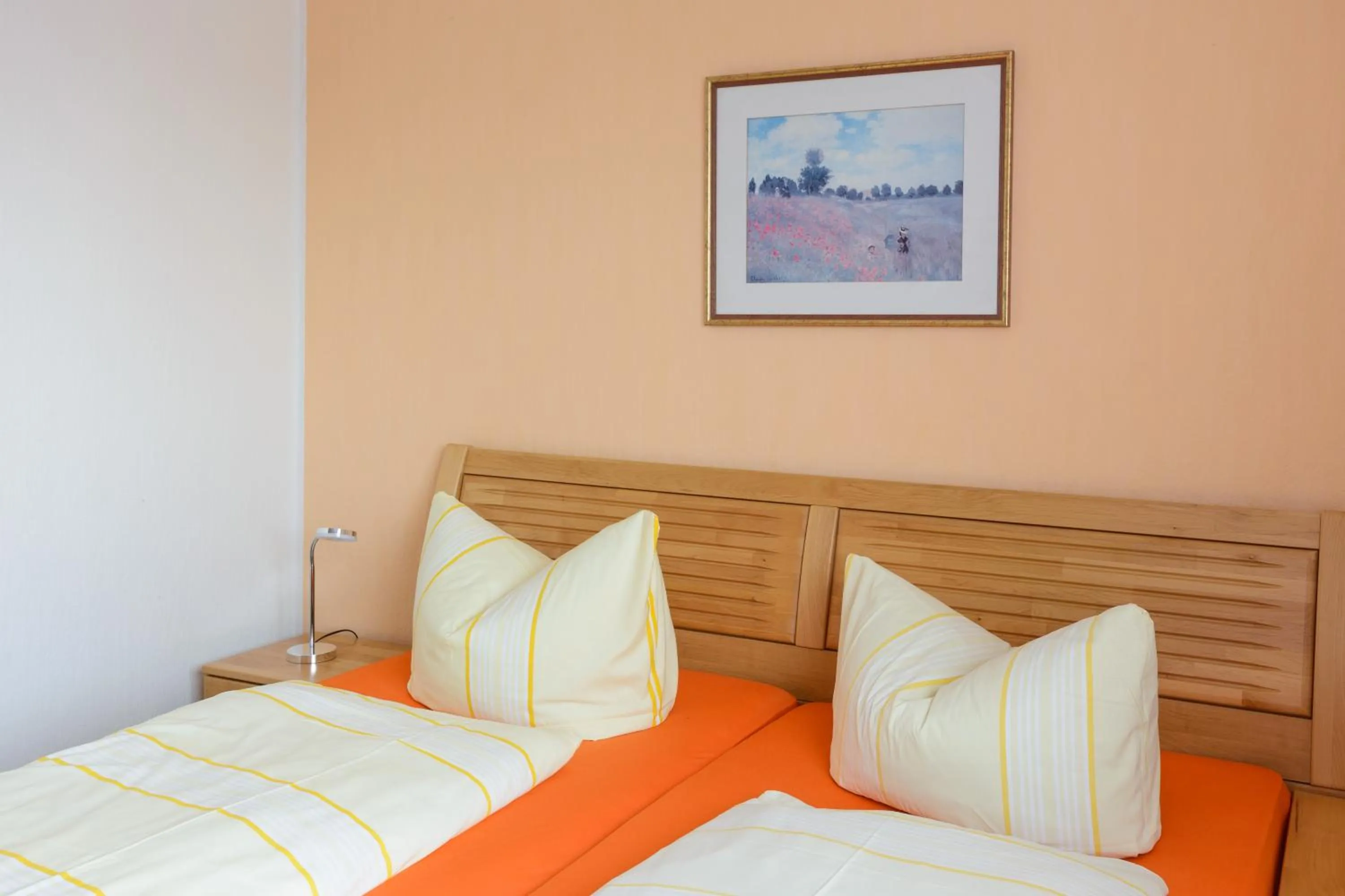 Bed in Hotel Weltrich