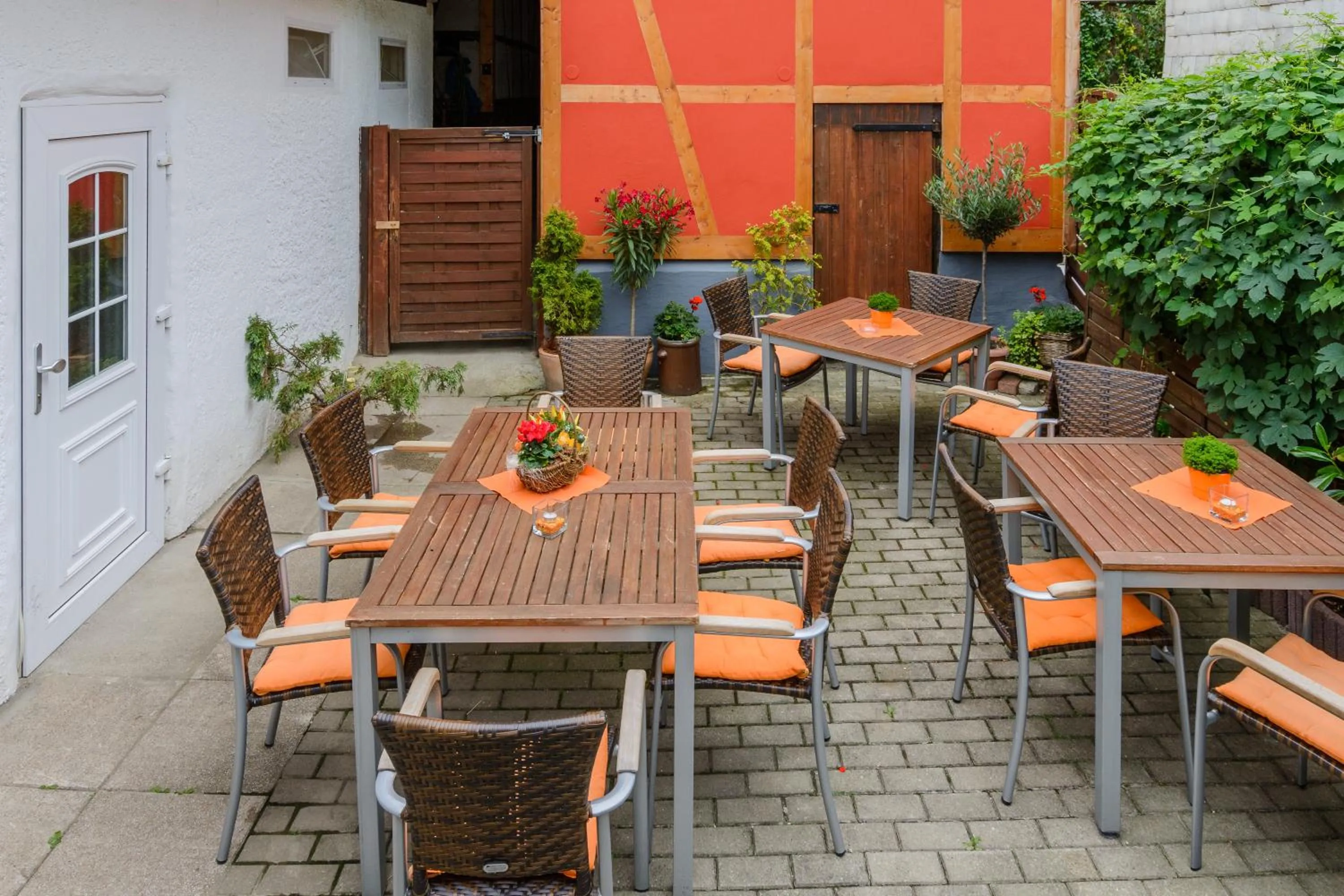 Patio in Hotel Weltrich