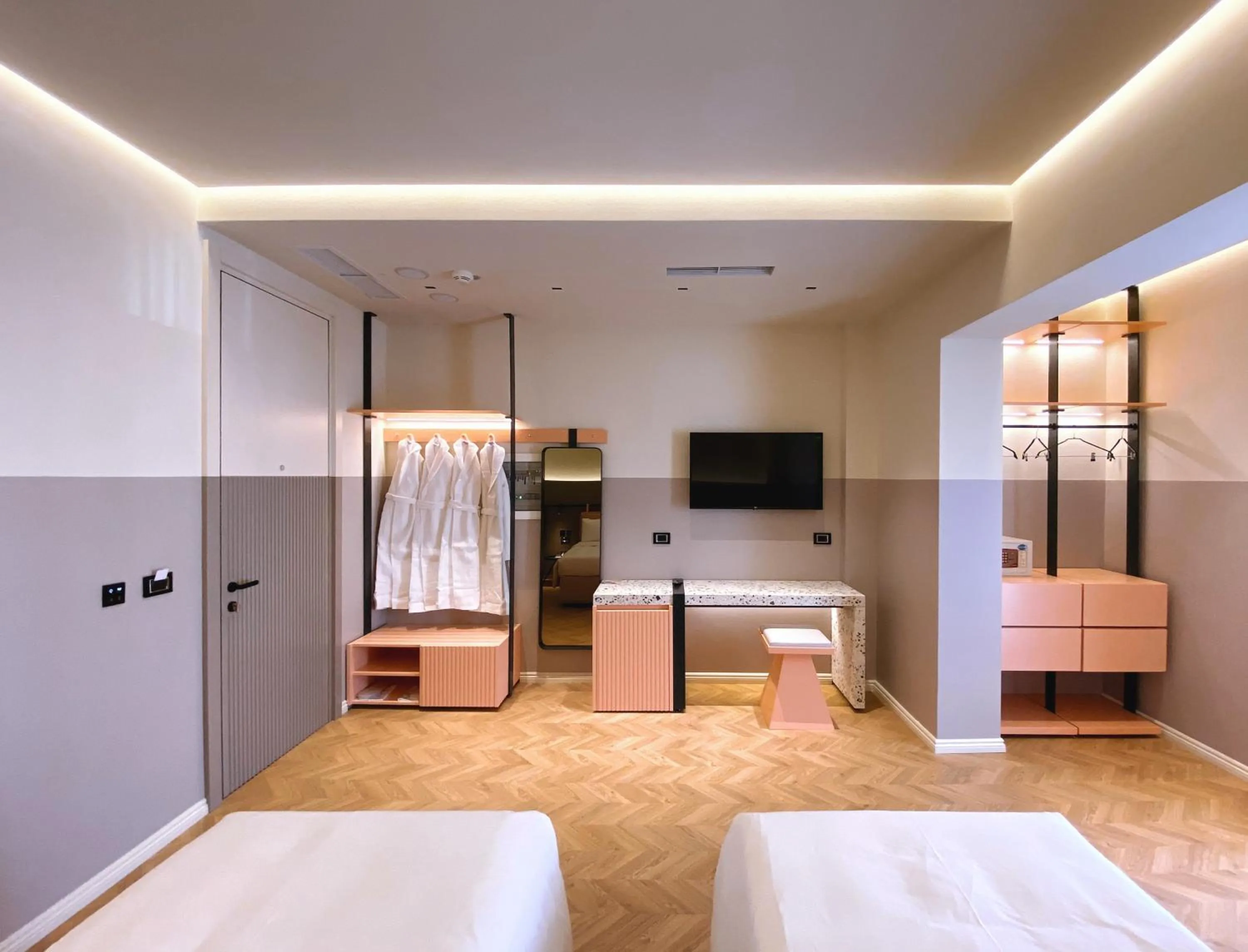 Bed in Iliria Boutique Hotel