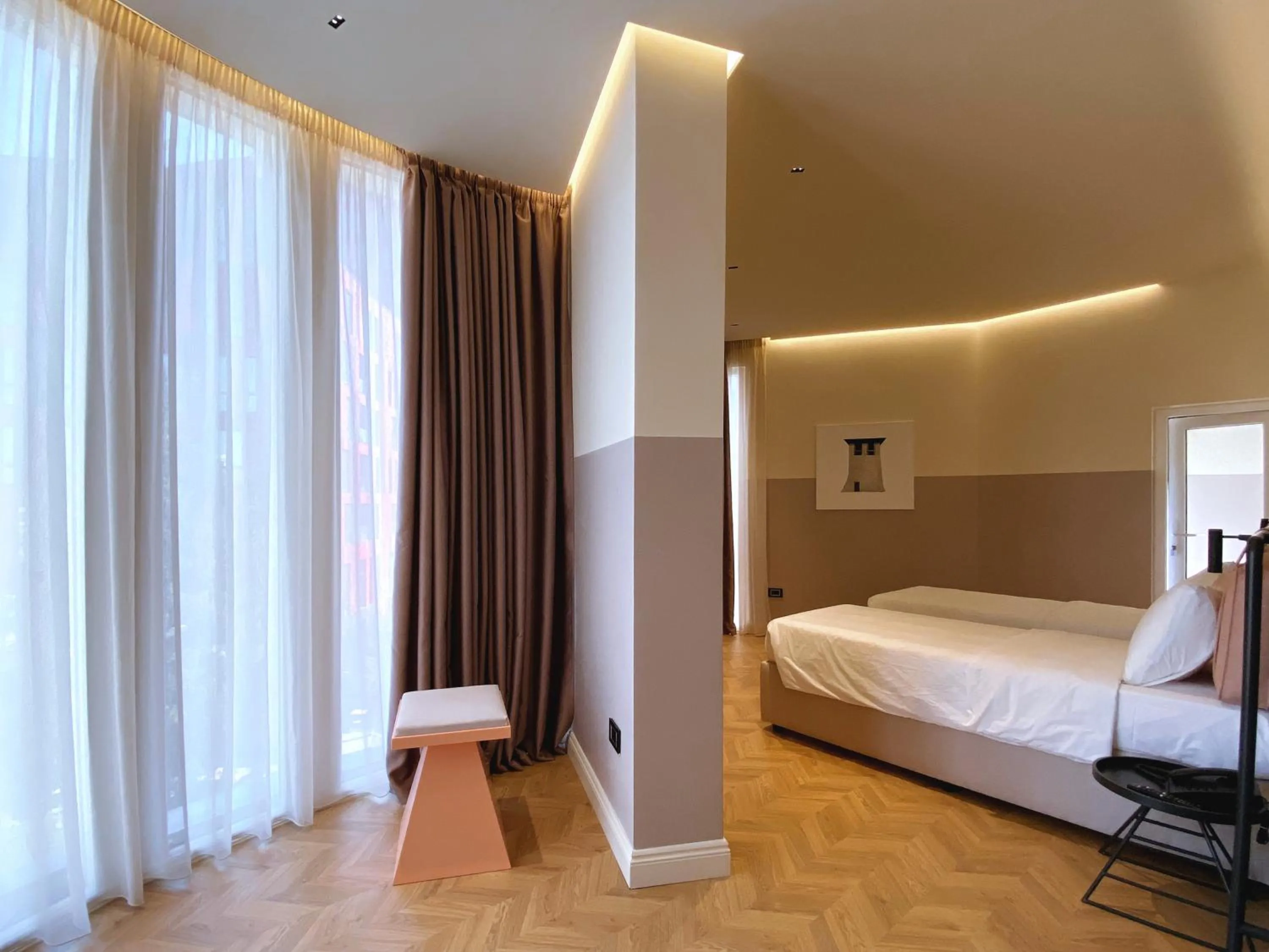 Bed in Iliria Boutique Hotel