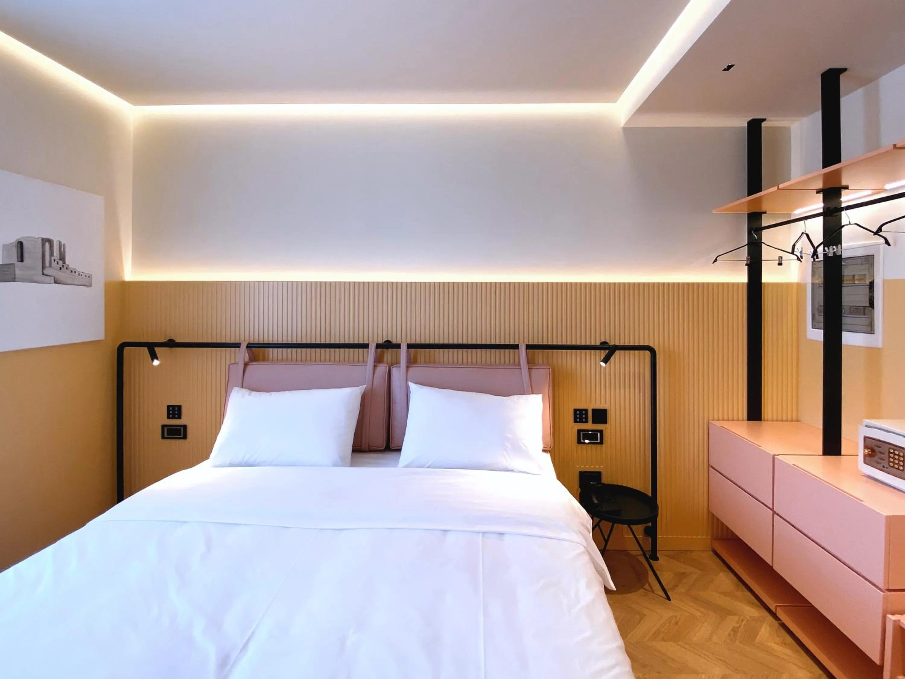 Bed in Iliria Boutique Hotel