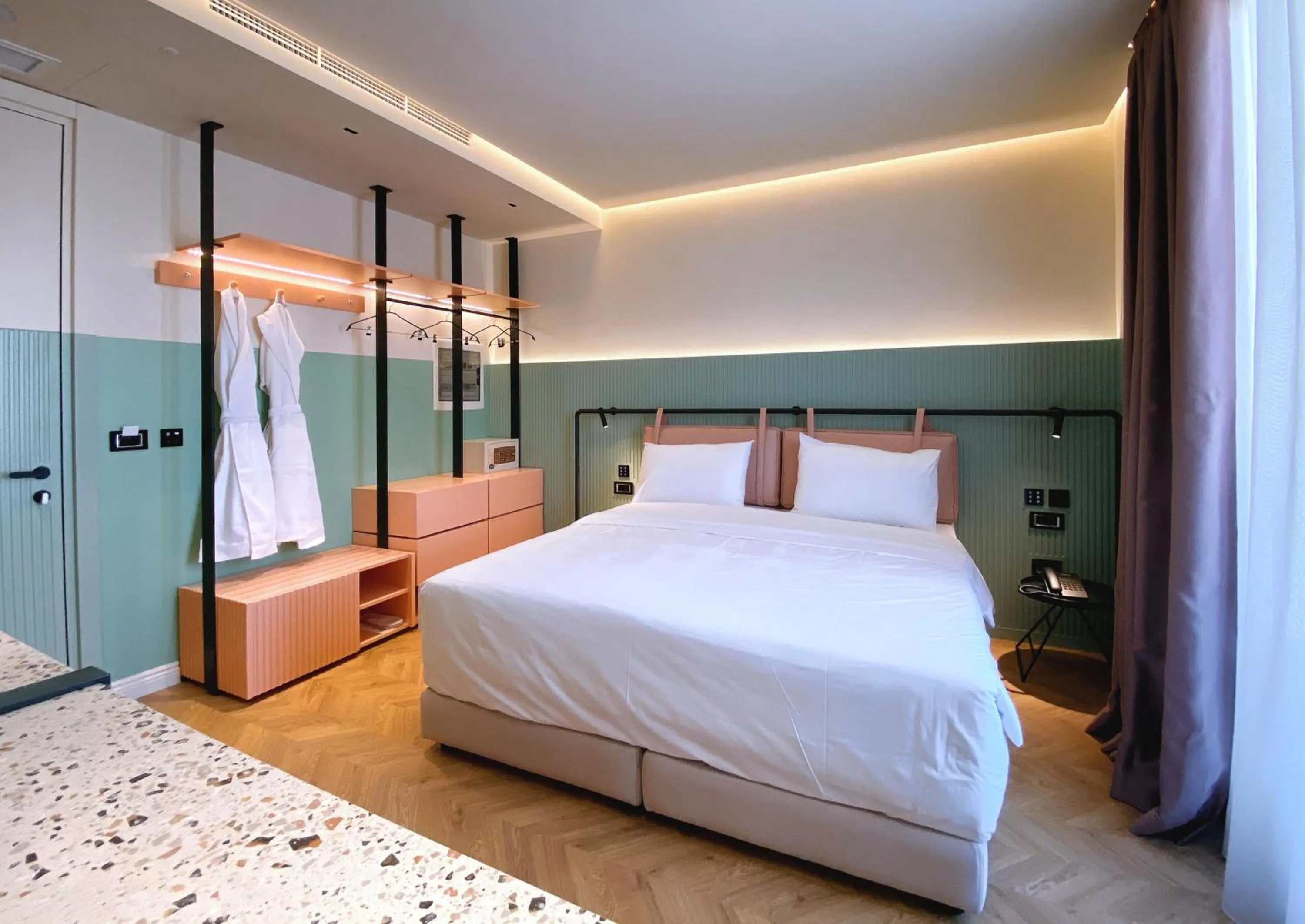 Bed in Iliria Boutique Hotel