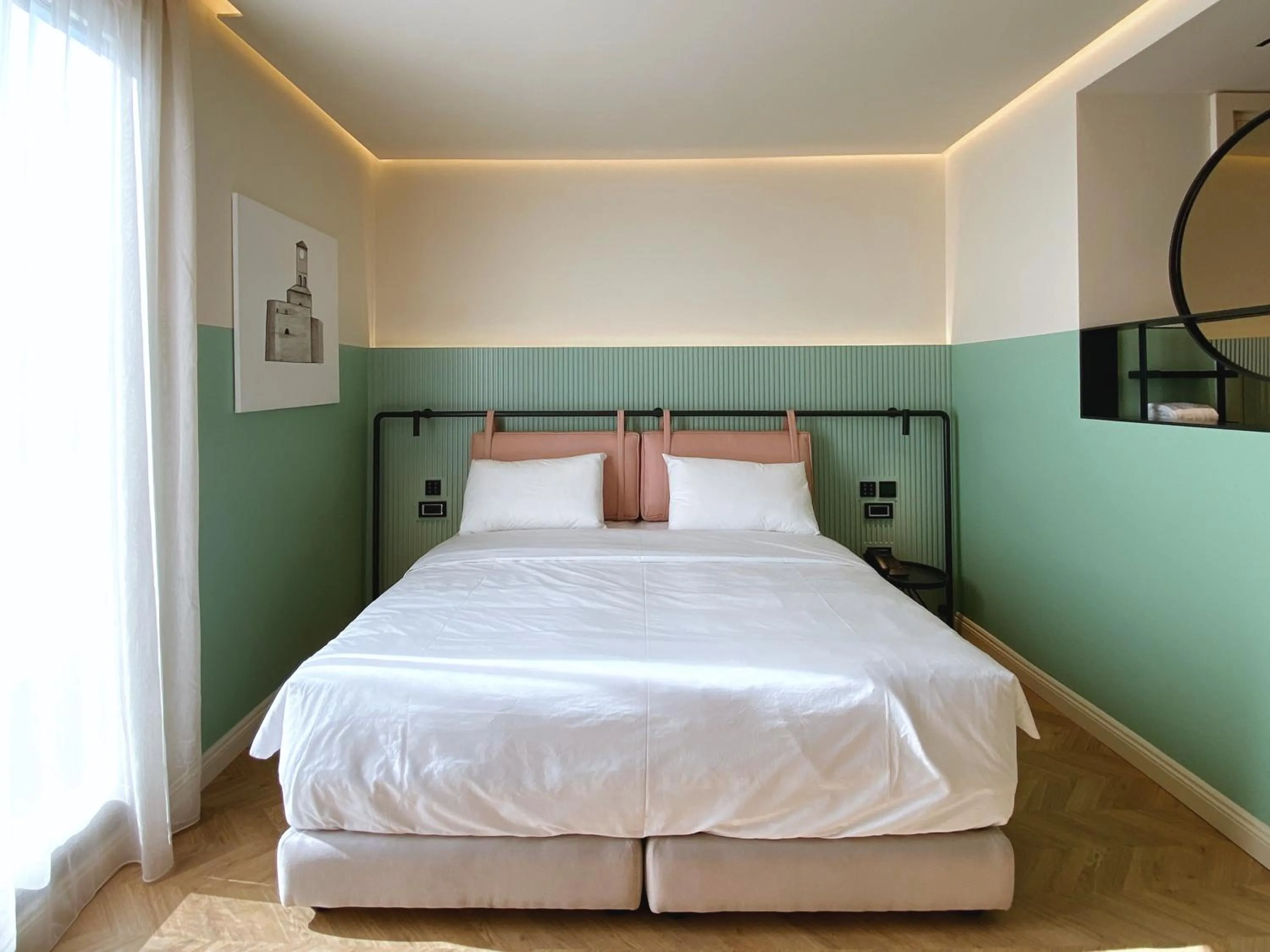 Bed in Iliria Boutique Hotel