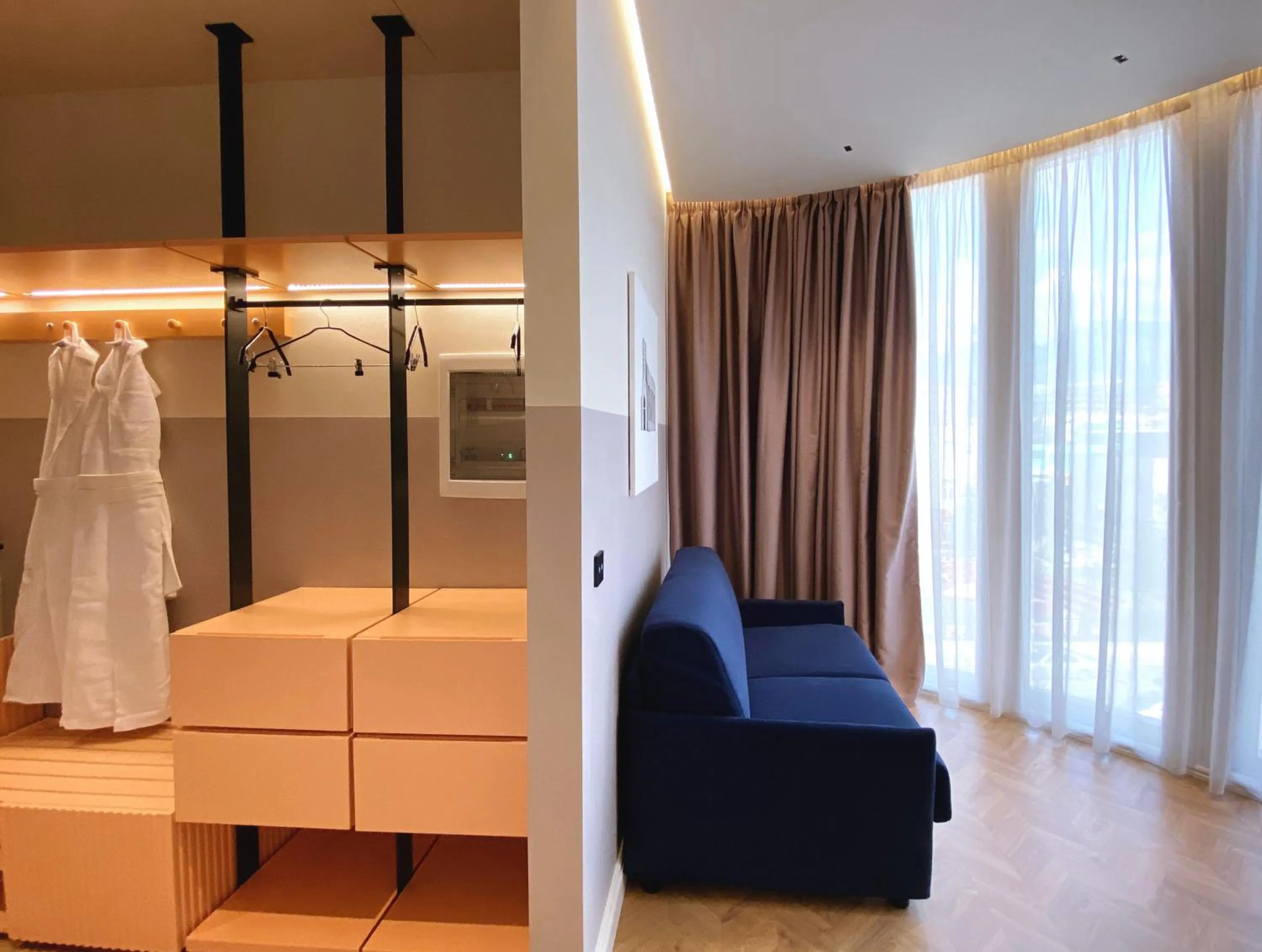 Bed in Iliria Boutique Hotel