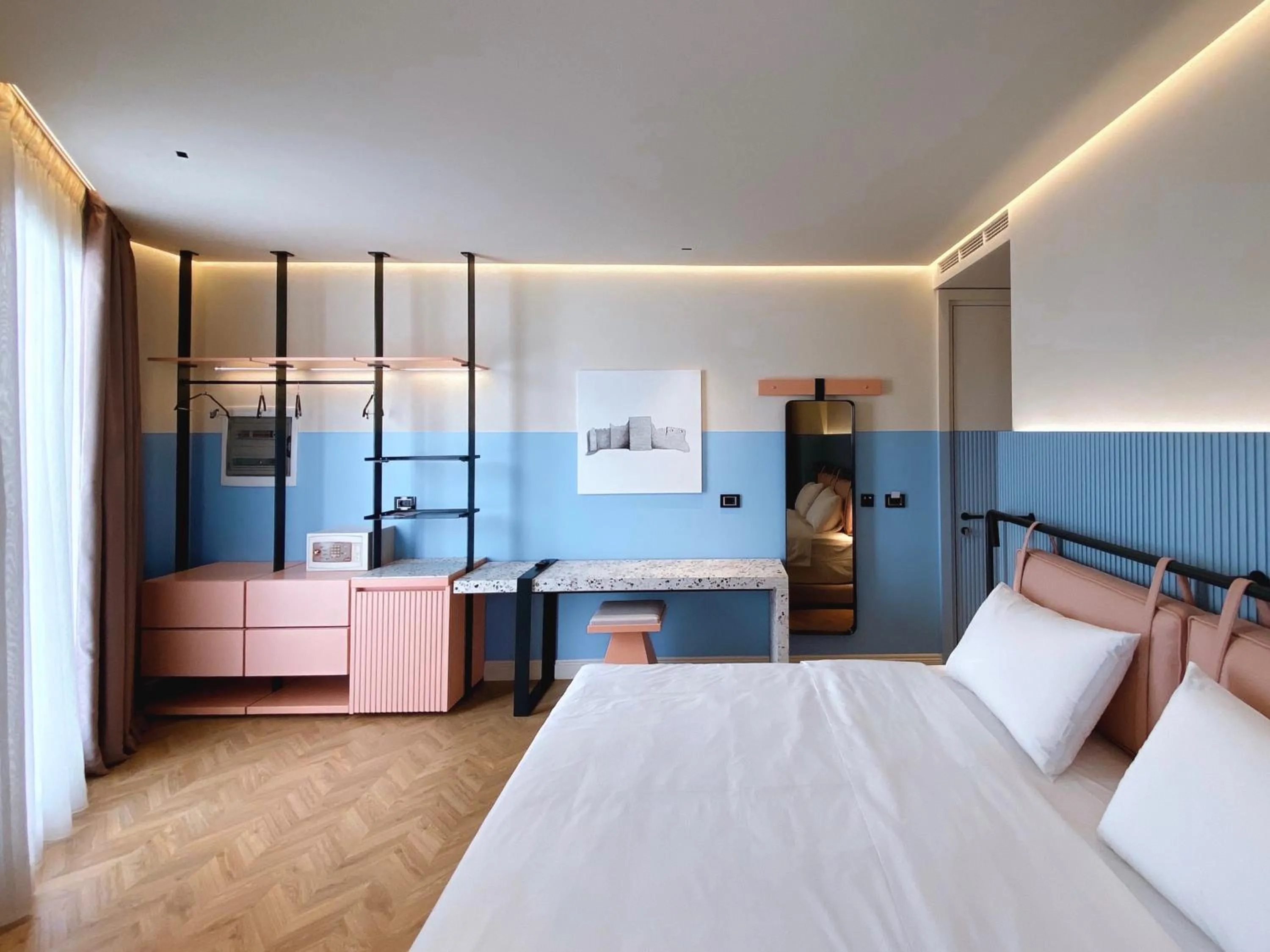 Bed in Iliria Boutique Hotel