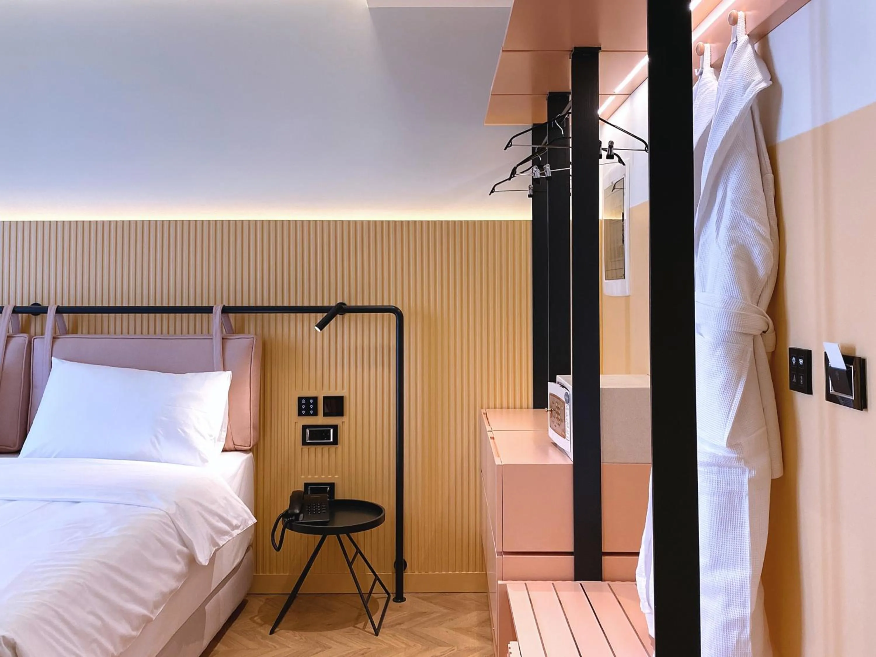 Bed in Iliria Boutique Hotel