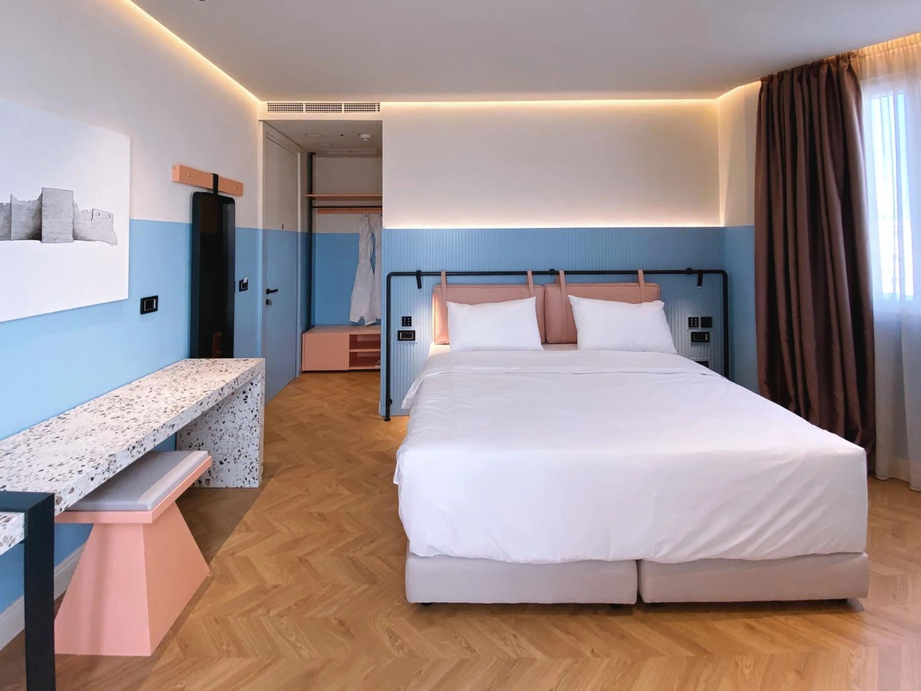 Bed in Iliria Boutique Hotel