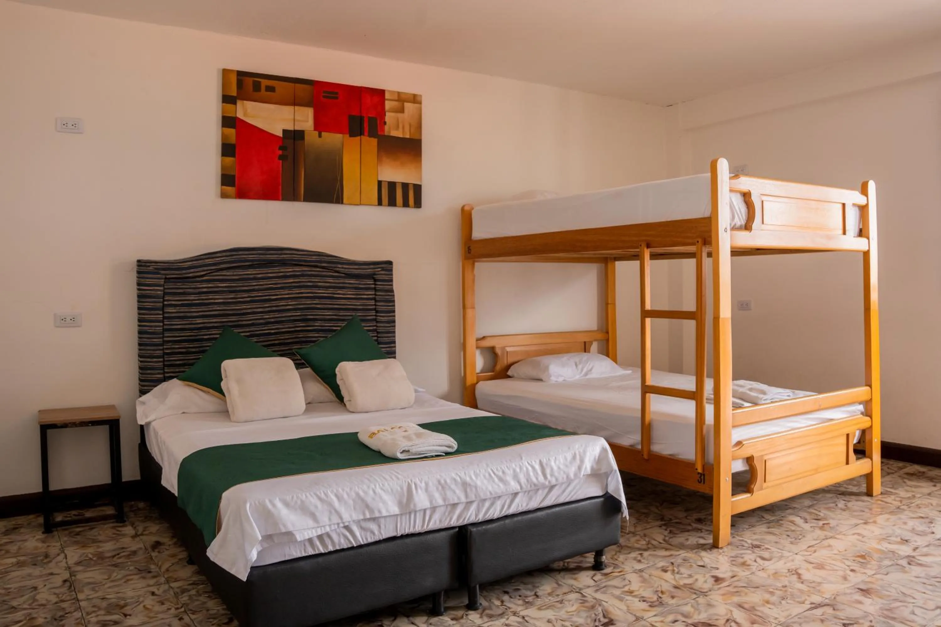 Deluxe Double Room with Balcony - single occupancy in Les Balcons Hostel