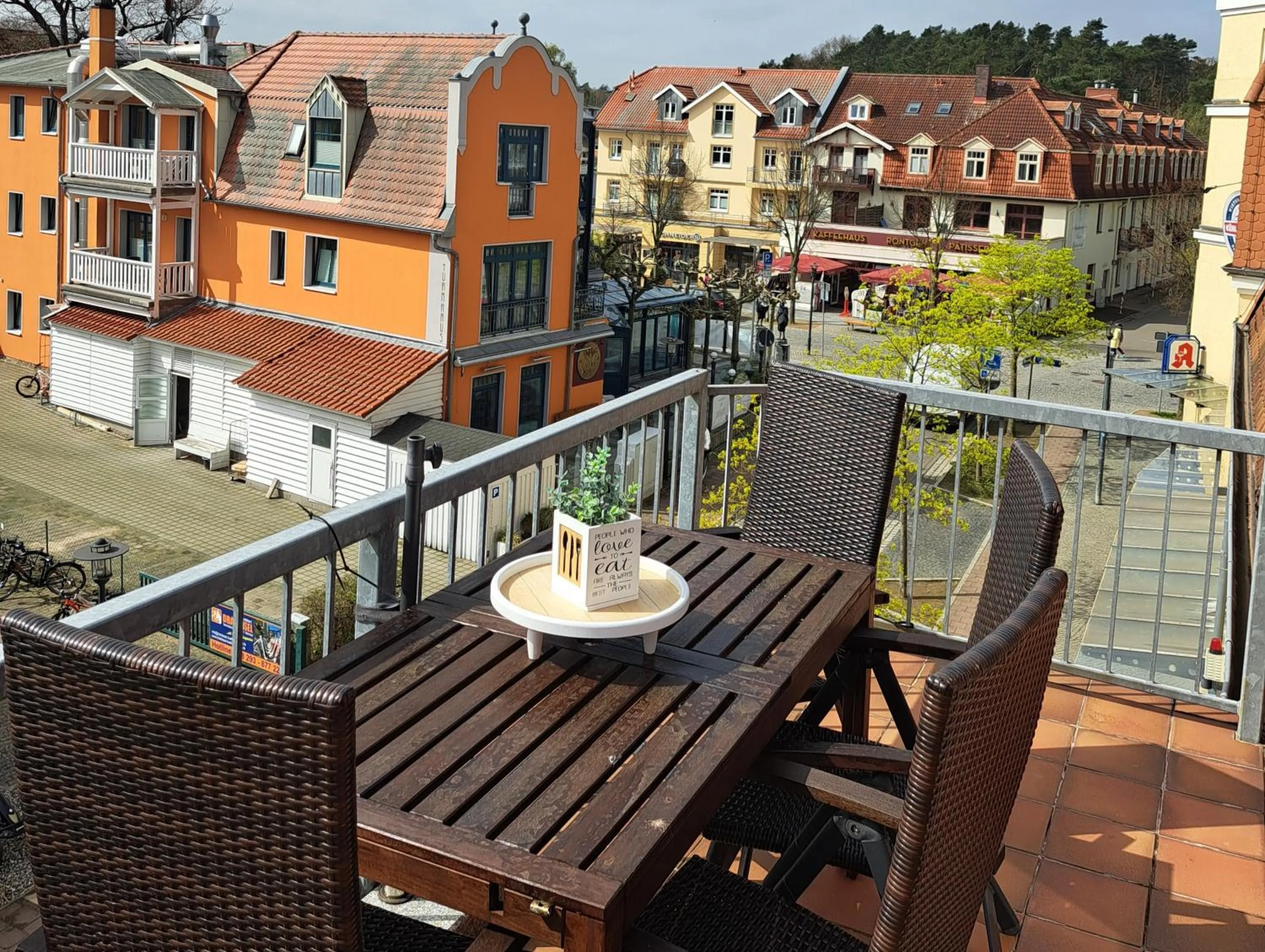 View (from property/room) in Kühlungsborner Brauhaus