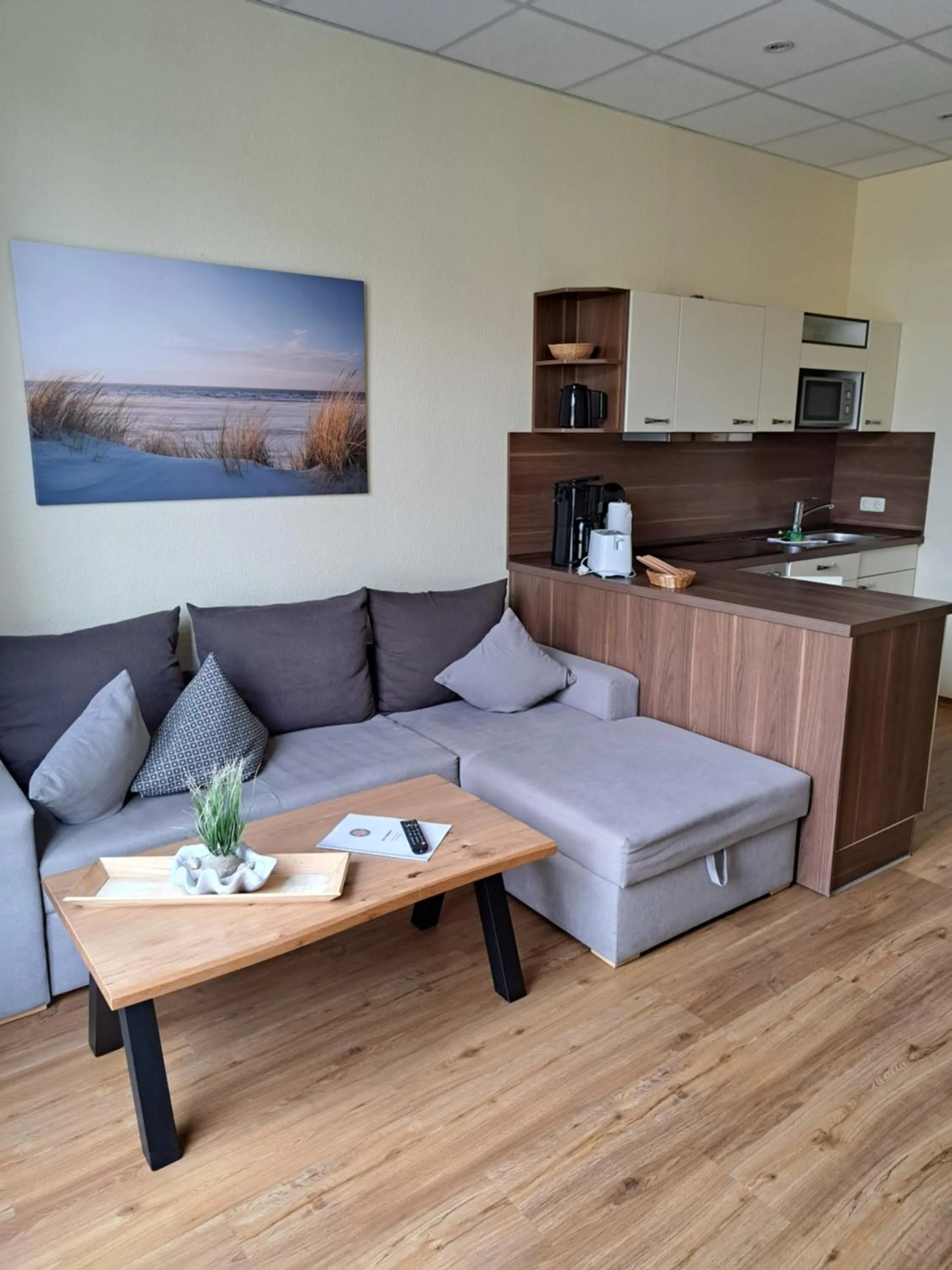 Living room in Kühlungsborner Brauhaus