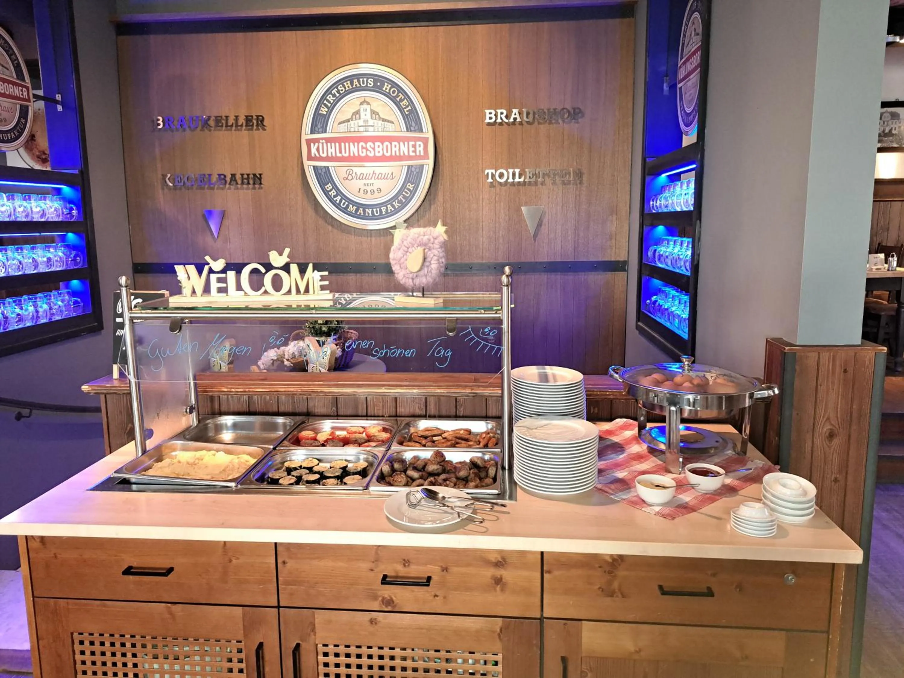 Breakfast in Kühlungsborner Brauhaus