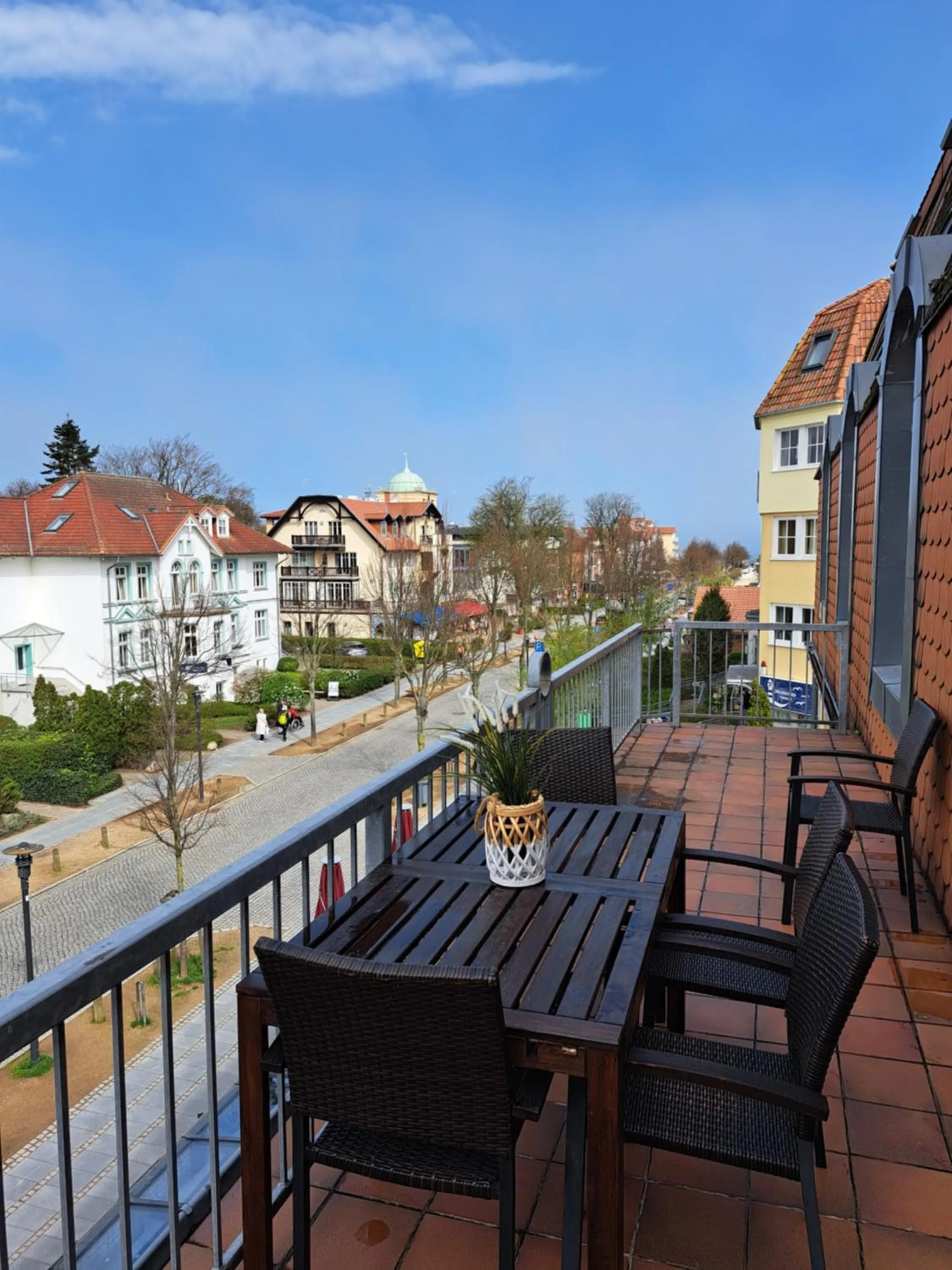 Balcony/Terrace in Kühlungsborner Brauhaus