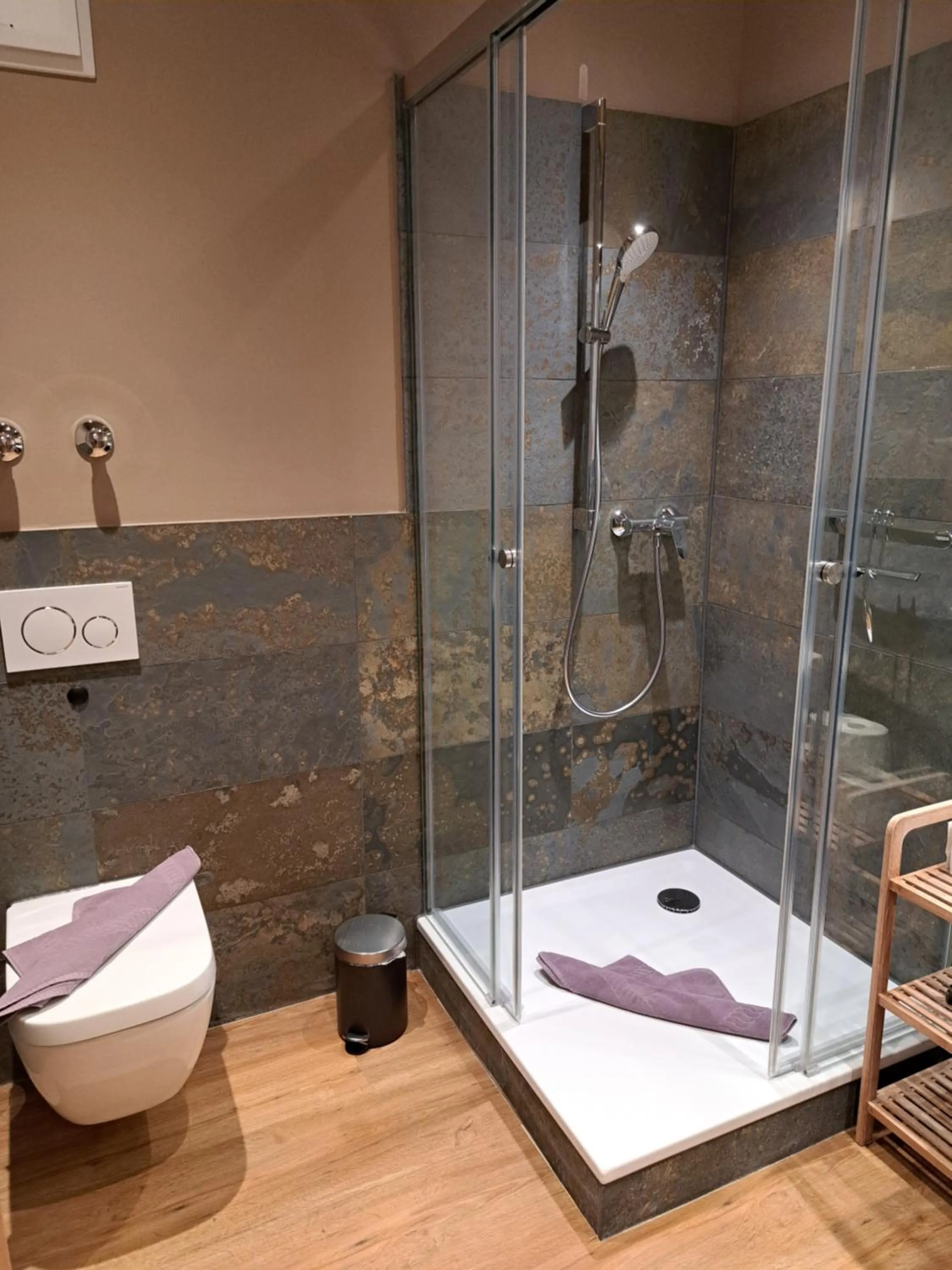 Shower in Kühlungsborner Brauhaus