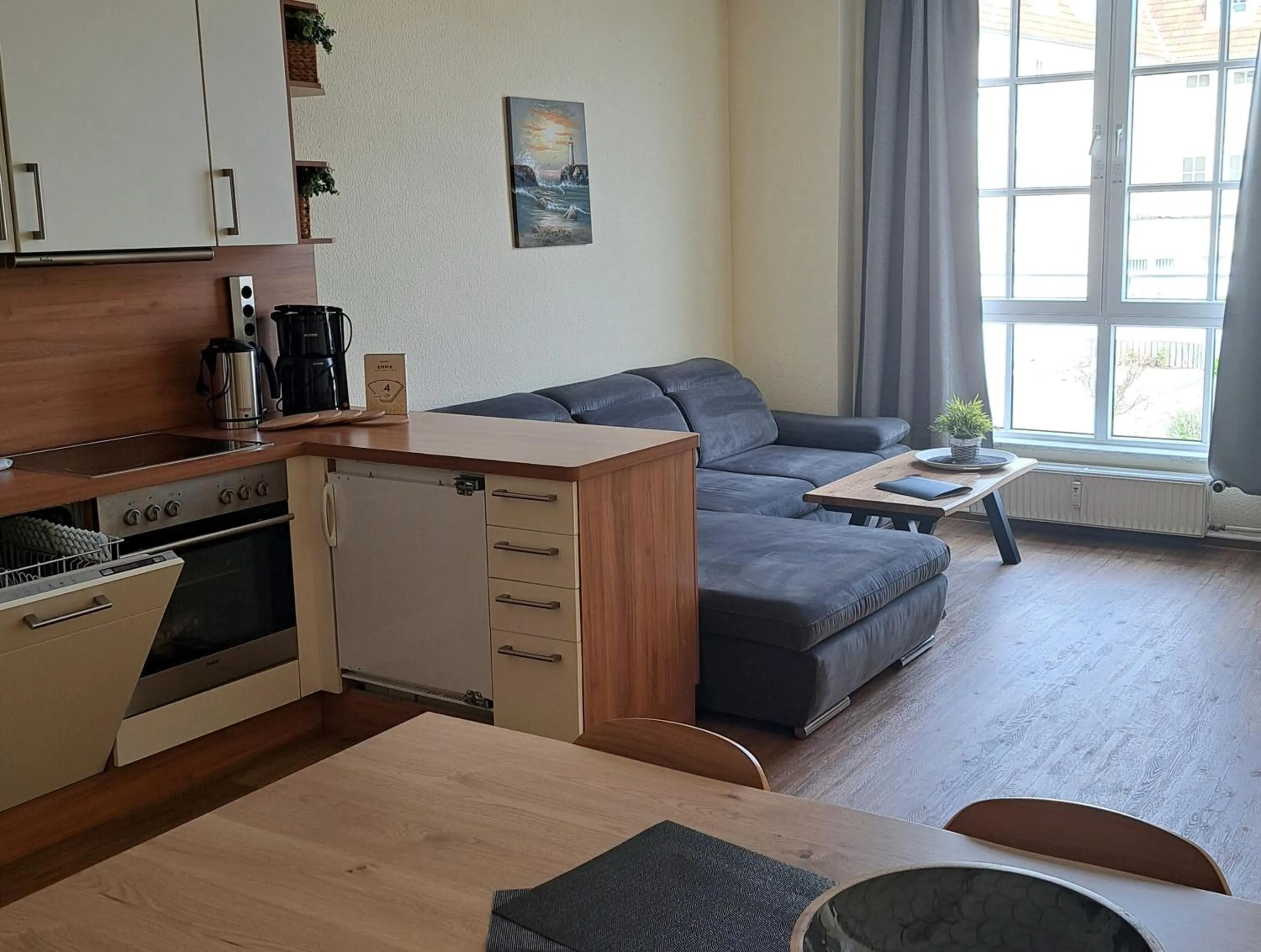 Living room in Kühlungsborner Brauhaus