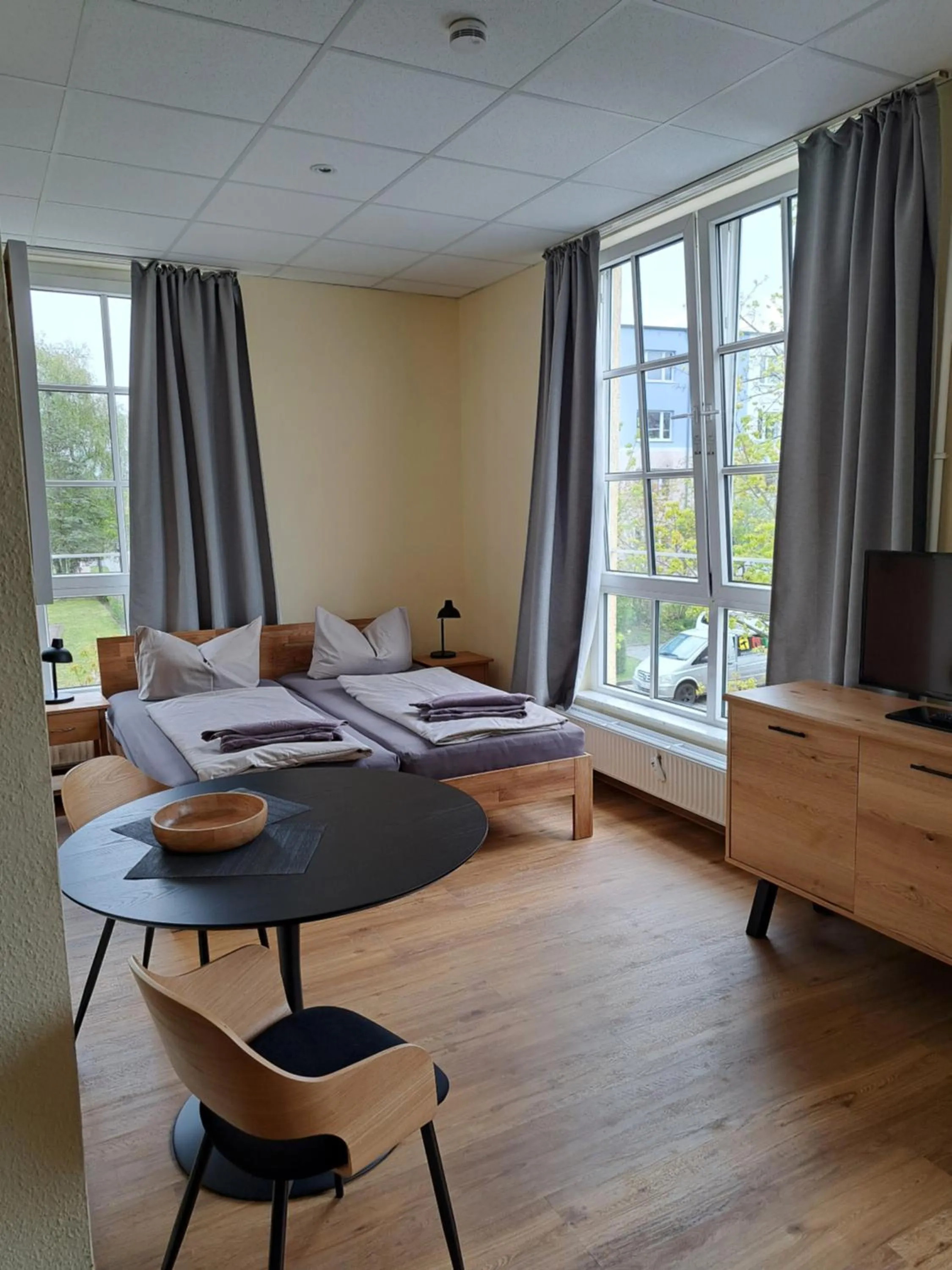 Bedroom, Bed in Kühlungsborner Brauhaus