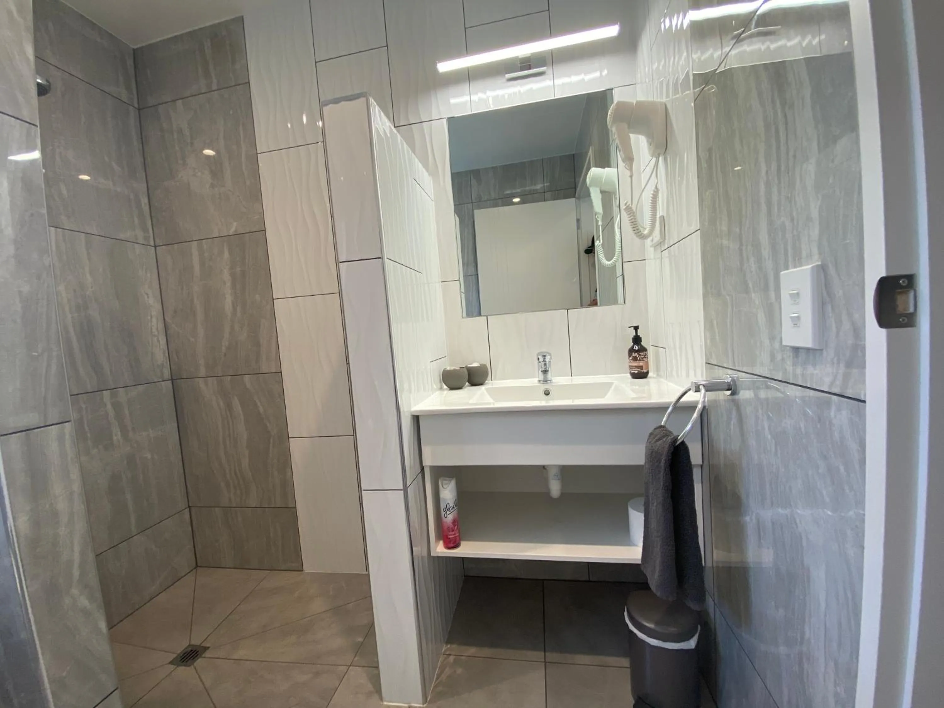 Bathroom in BigSky Motels