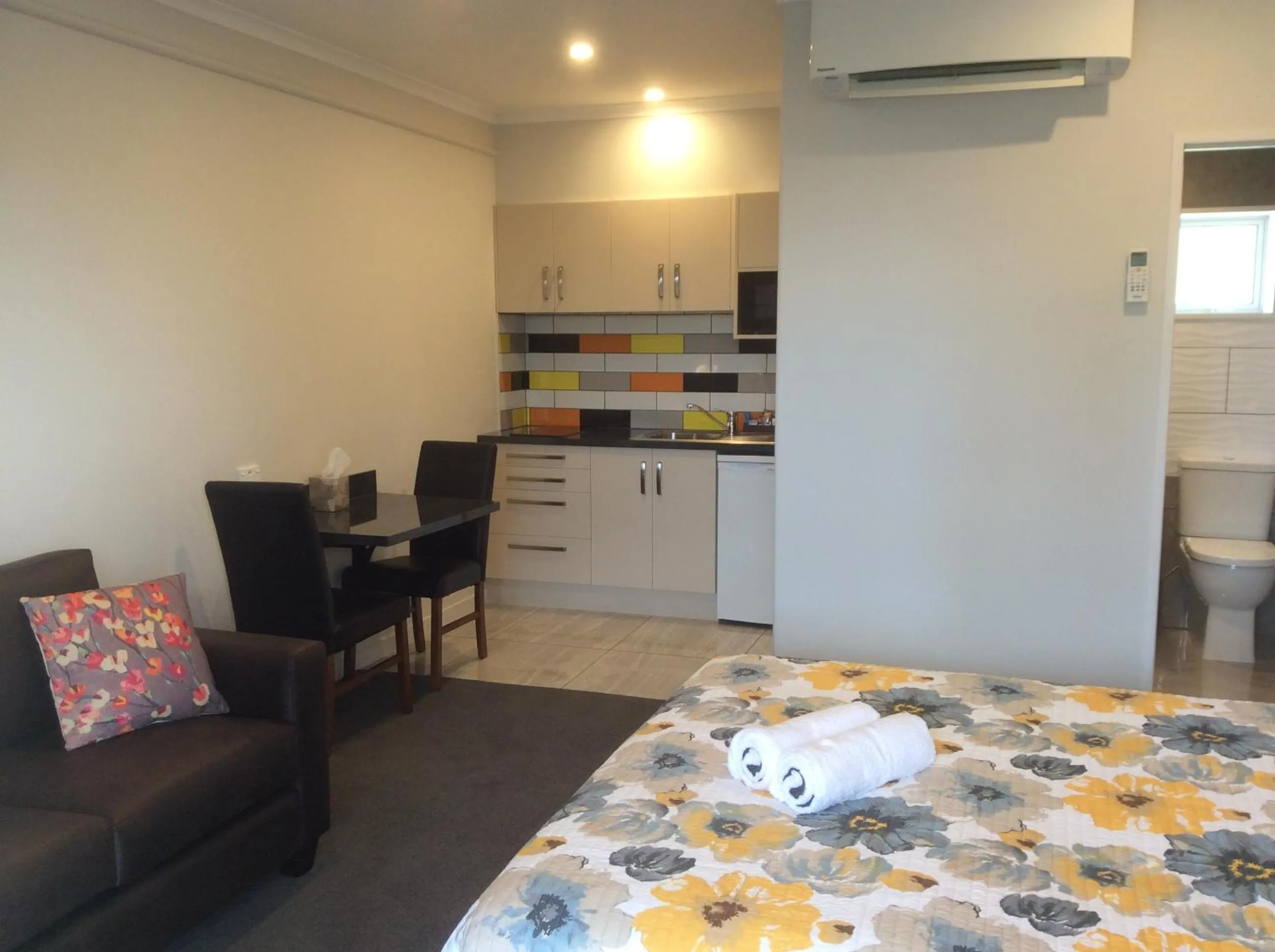 Bed in BigSky Motels