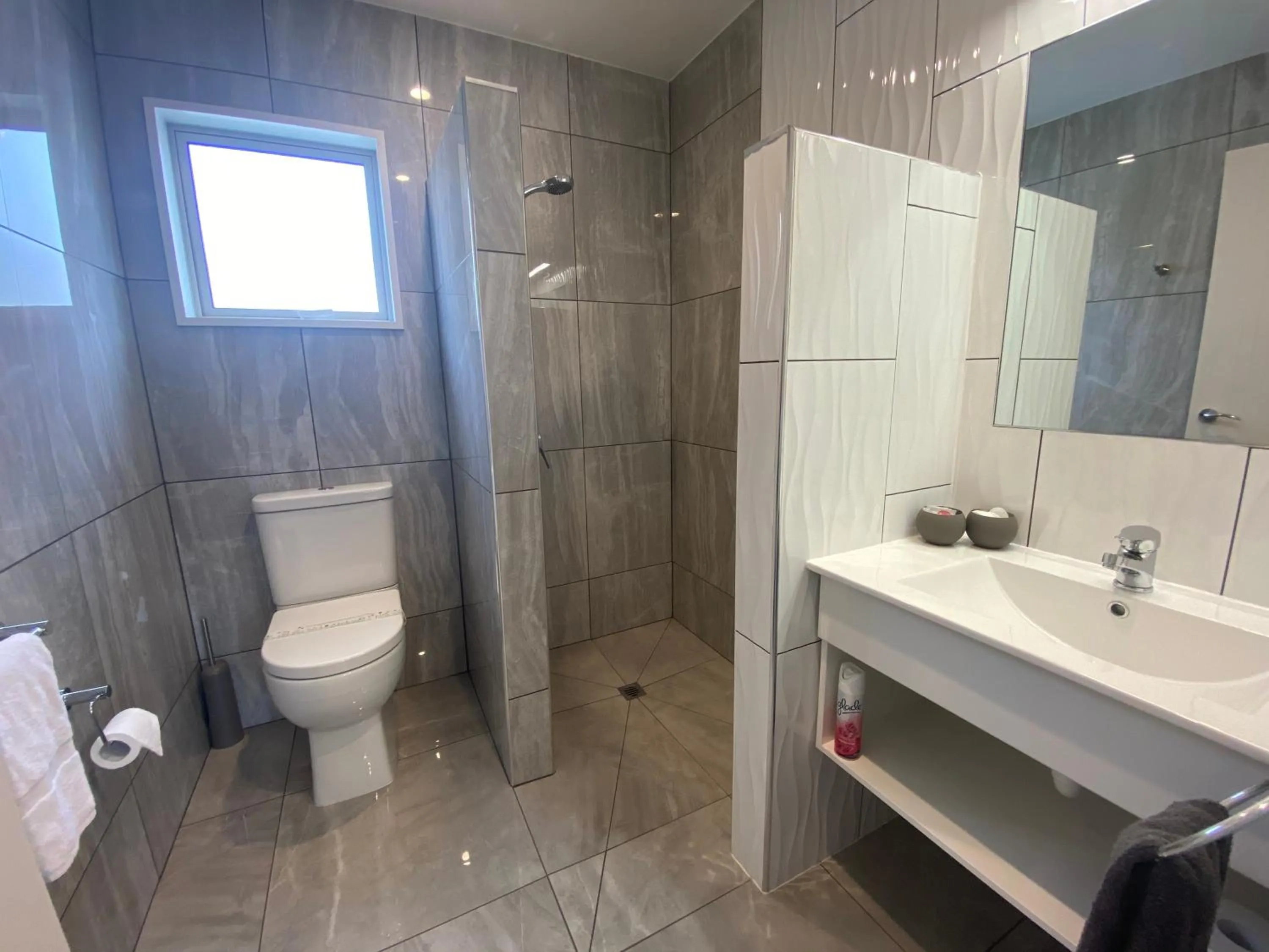 Bathroom in BigSky Motels