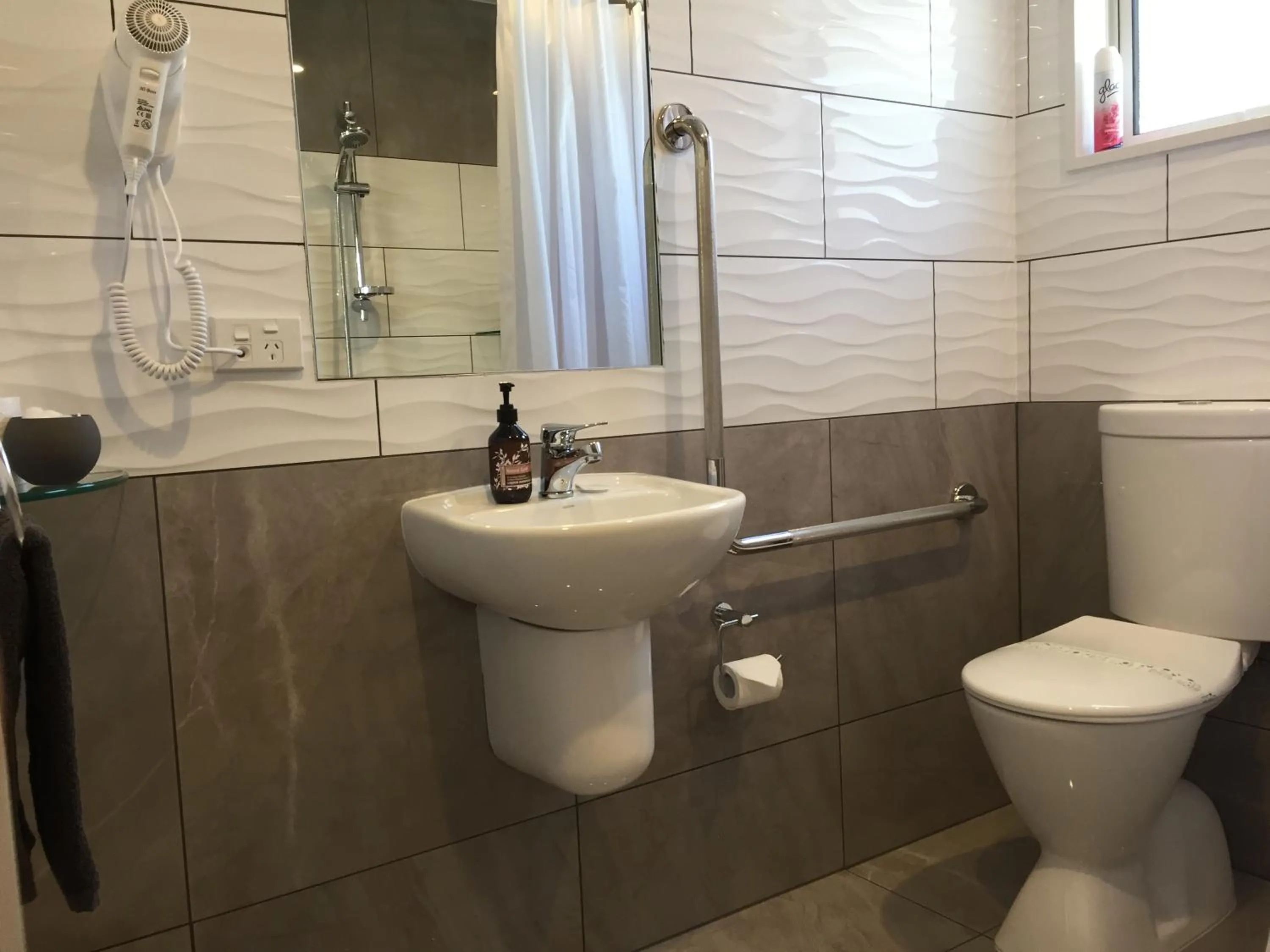 Toilet in BigSky Motels