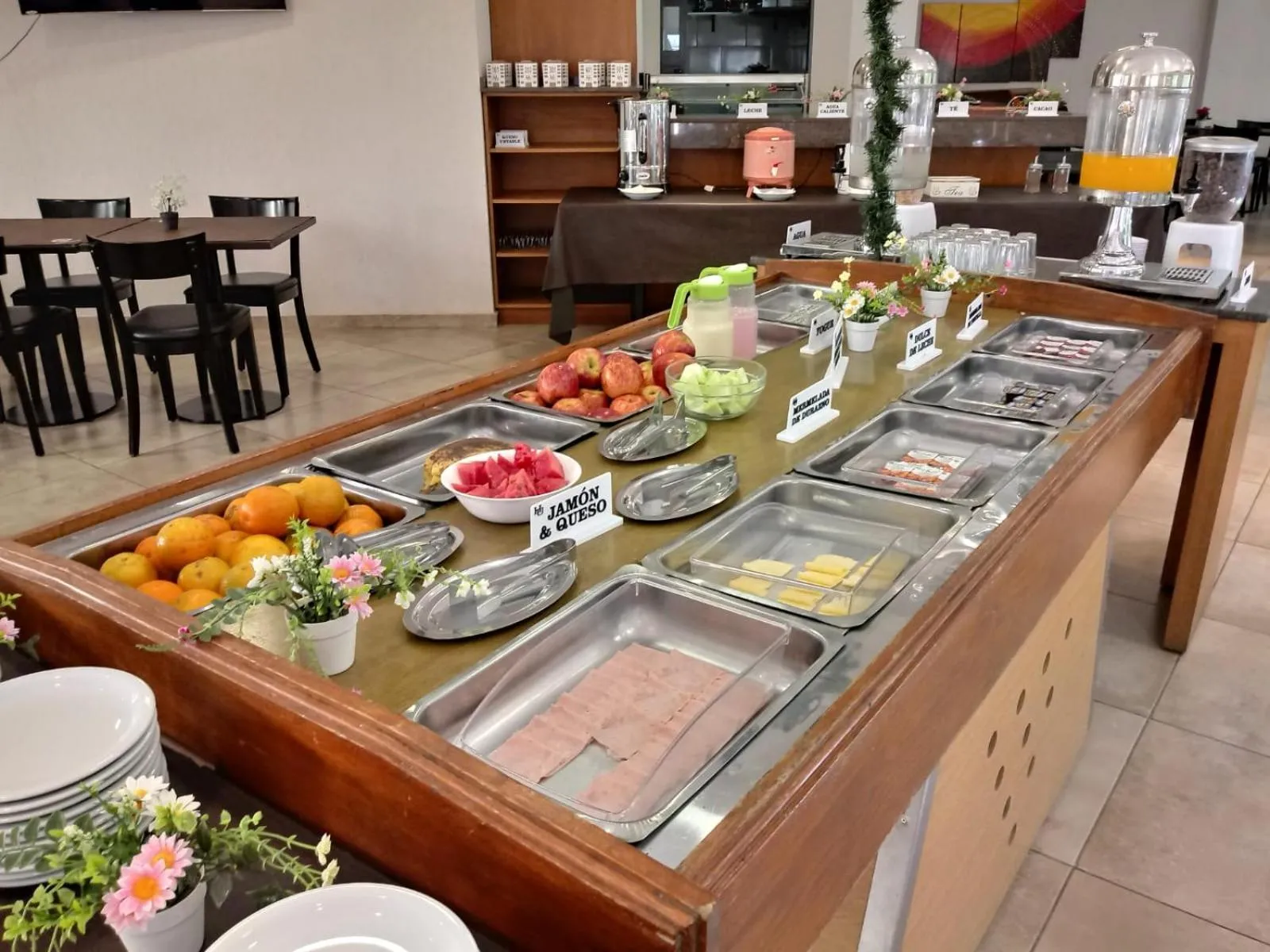 Buffet breakfast in Hotel Hurlingham