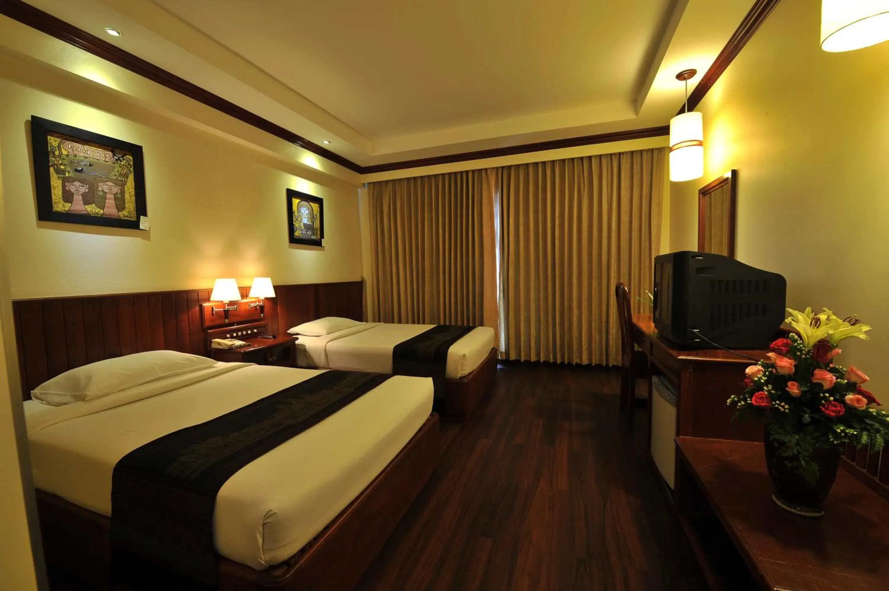 Bed in City River Hotel Bed in City River Hotel