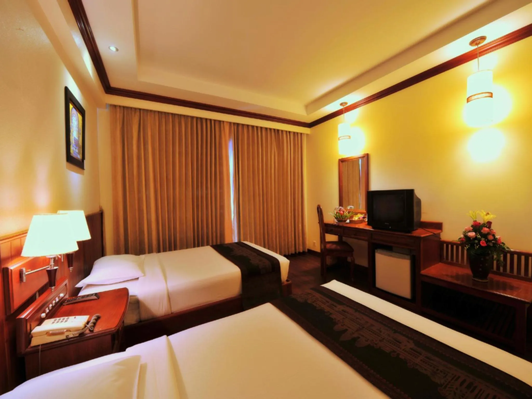 Photo of the whole room, Bed in City River Hotel